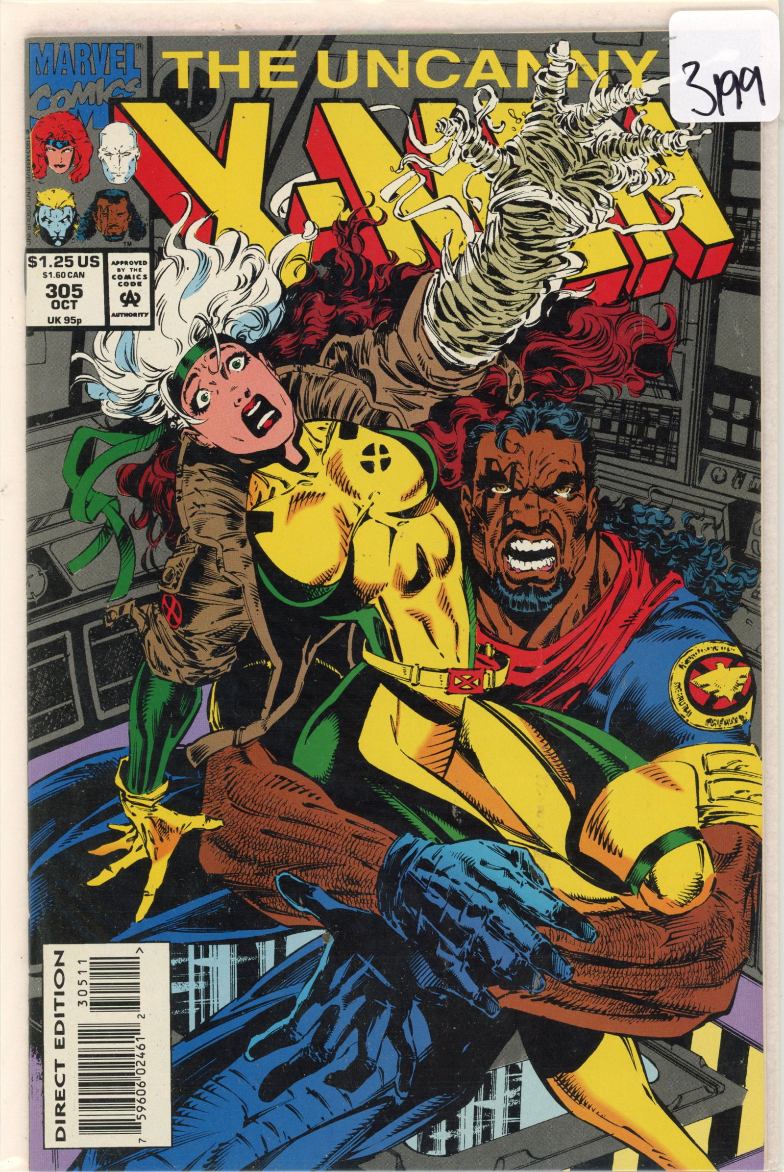 1993 Marvel X-Men Issue 305 (1 of 1)