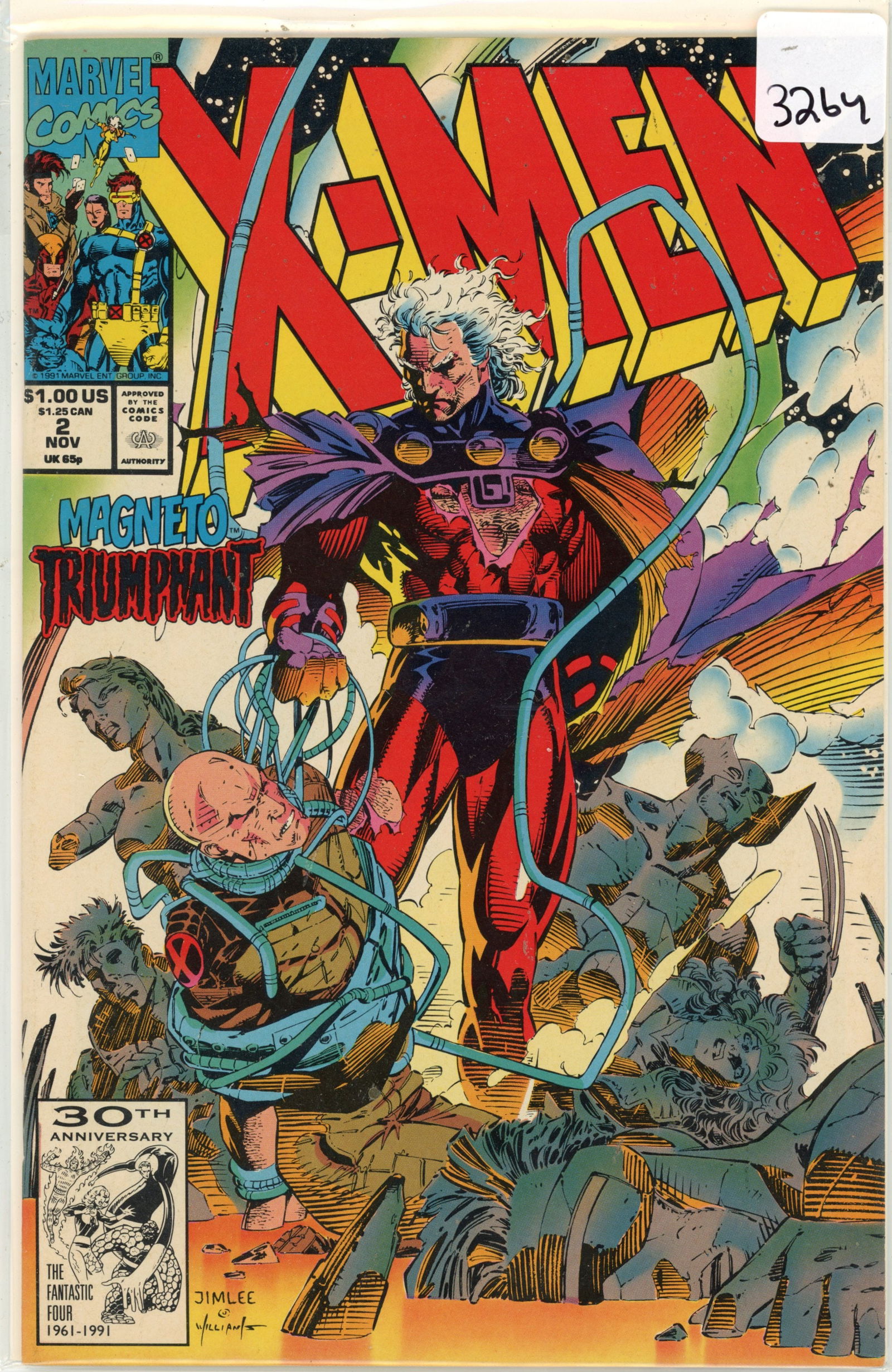 1993 Marvel X-Men Issue 2 (1 of 1)