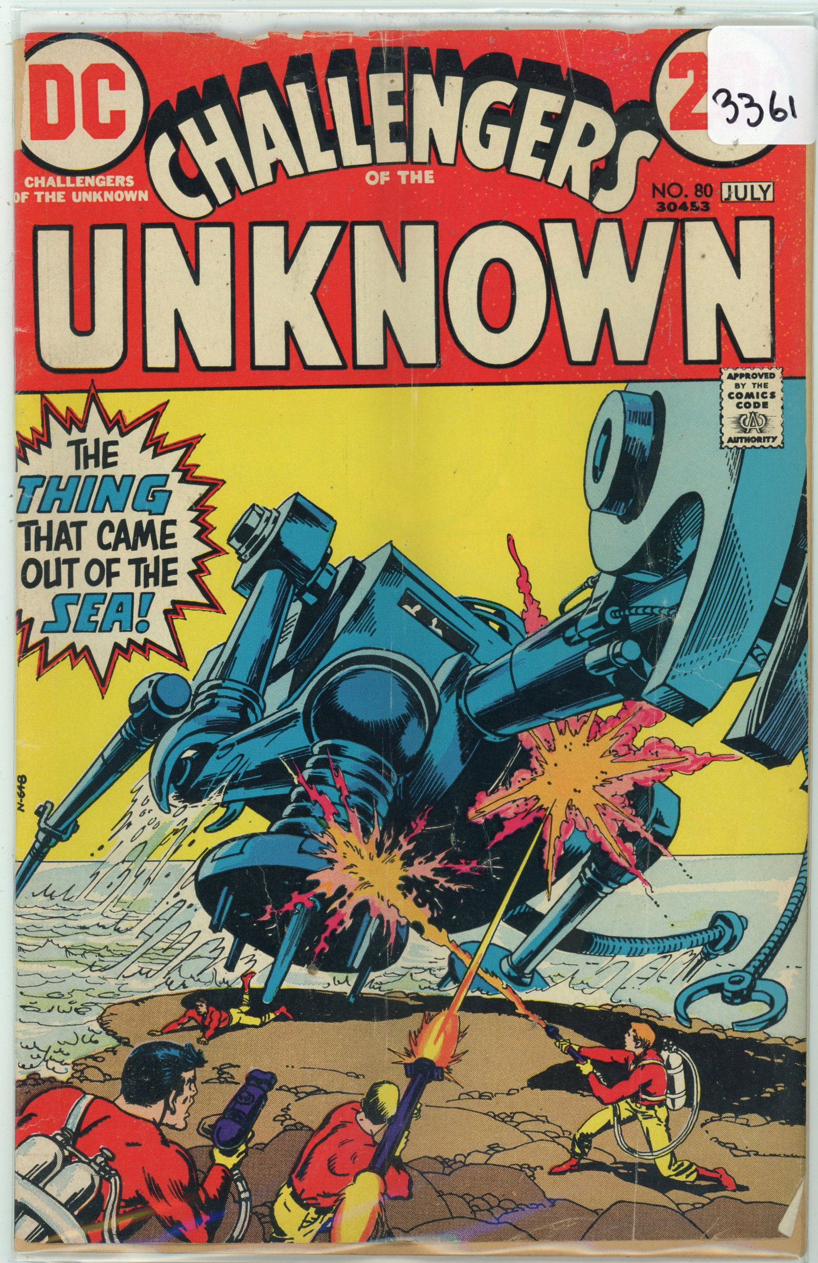 1973 DC Unknown Issue 80: 1973 DC Unknown Issue 80