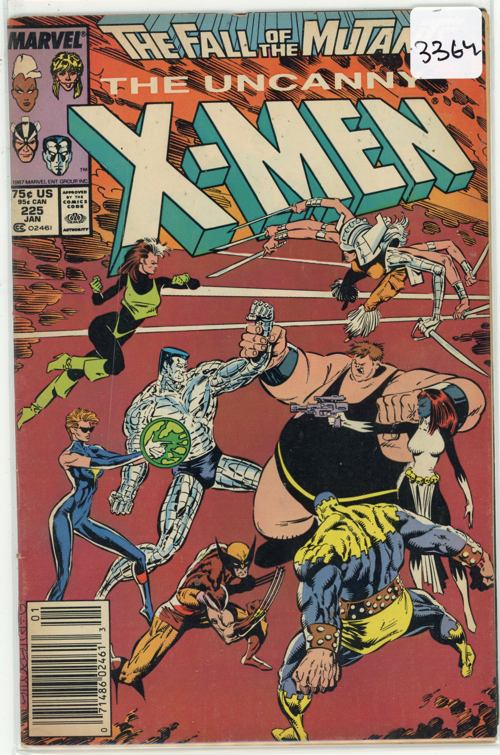 1987 Marvel X-Men Issue 225 (1 of 1)