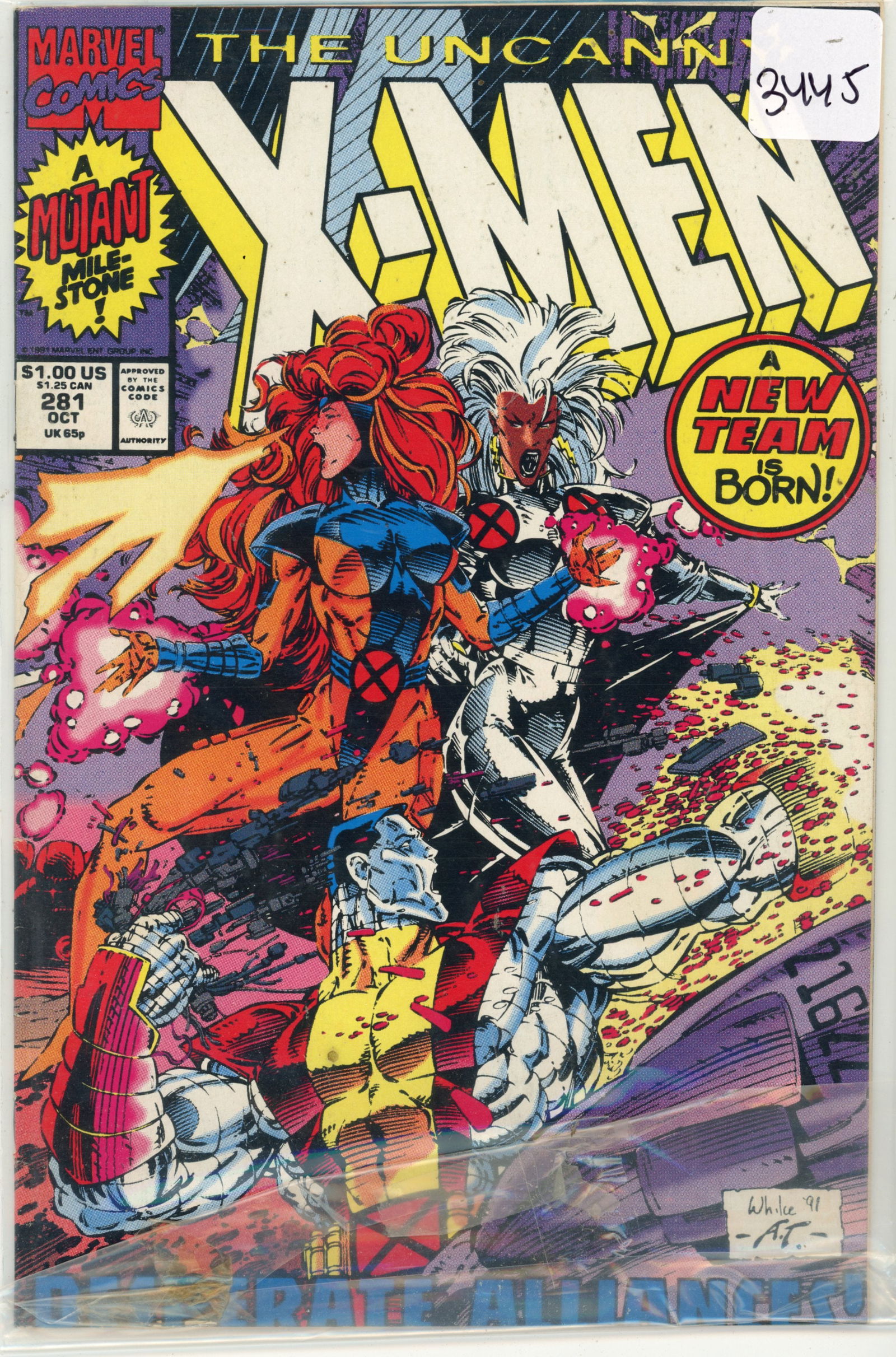 1981 Marvel X-Men Issue 281 (1 of 1)