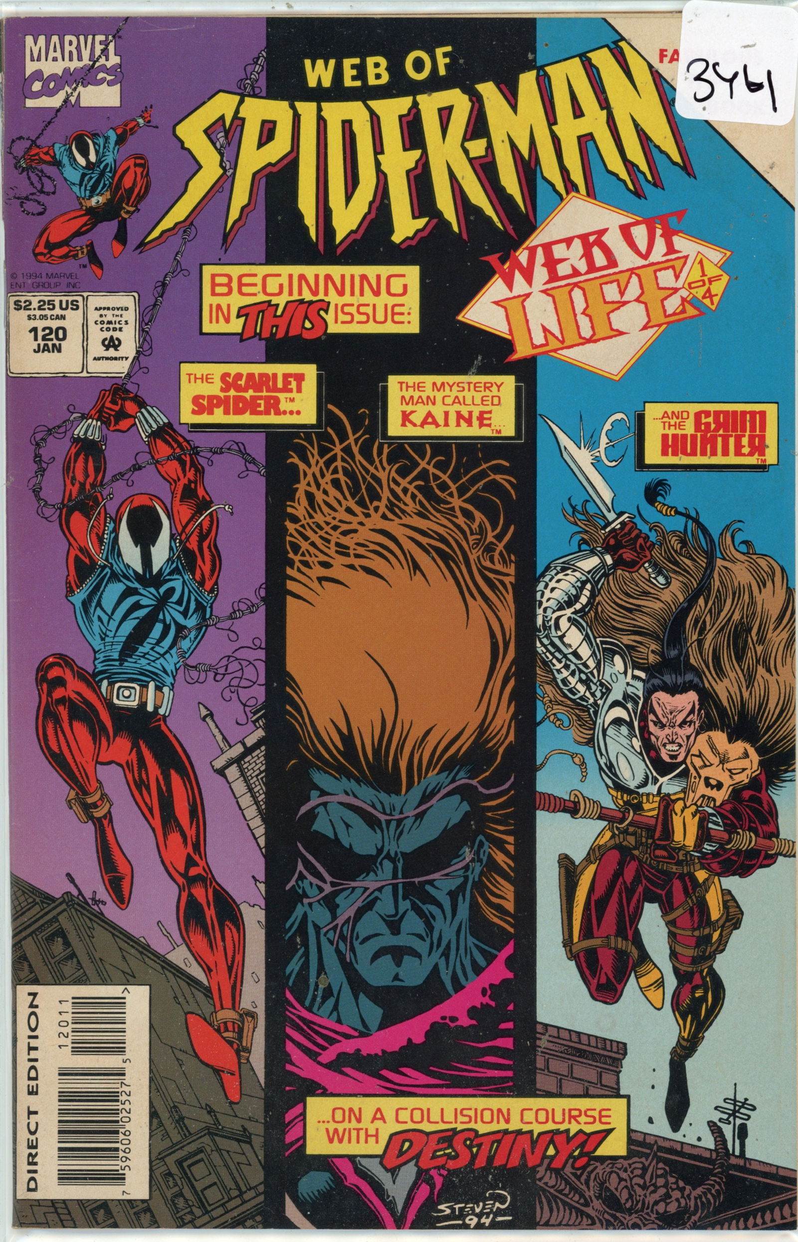 1994 Marvel Spider-Man Issue 120 (1 of 1)
