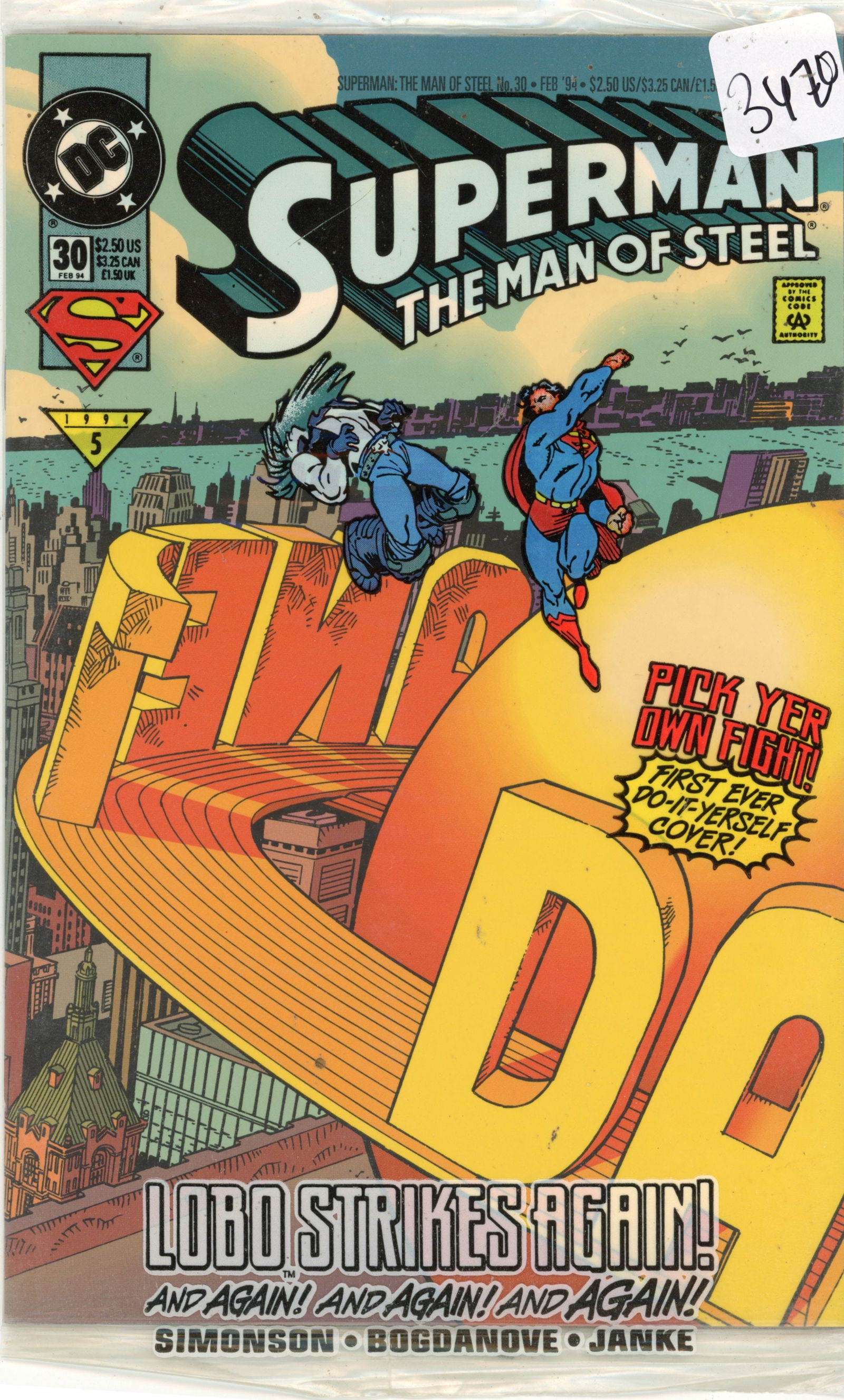 1994 DC Superman Issue 30 (1 of 1)