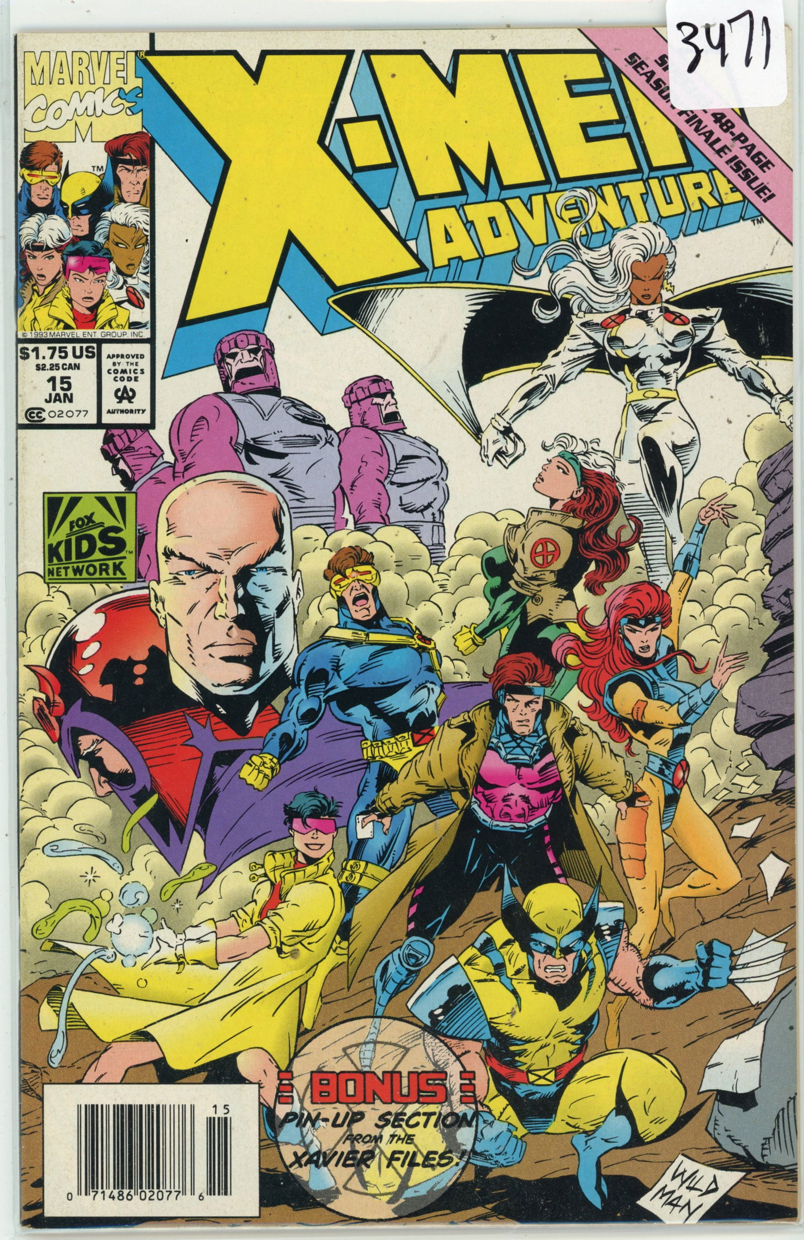 1991 Marvel X-Men Issue 15 (1 of 1)
