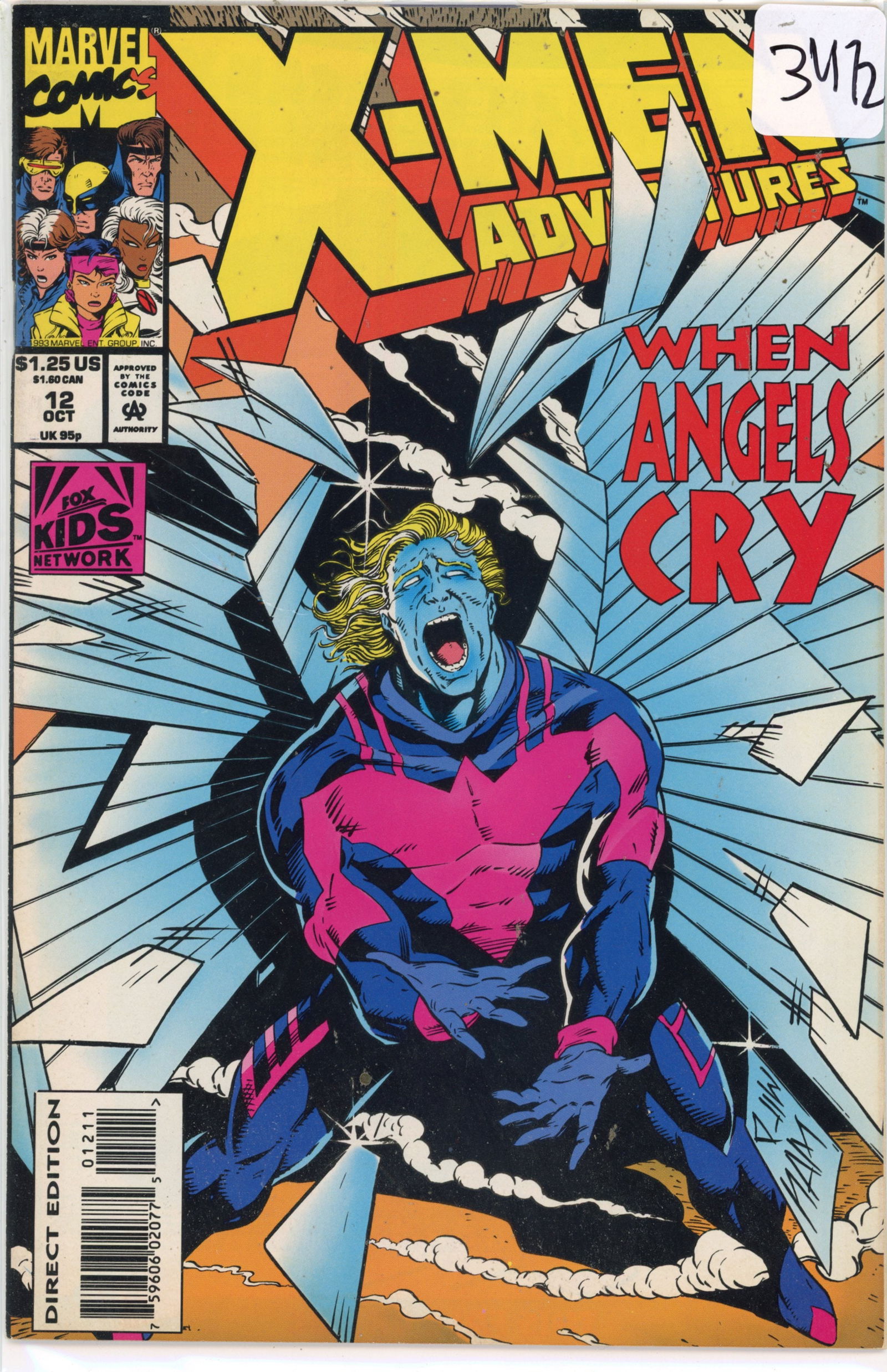 1991 Marvel X-Men Issue 12 (1 of 1)
