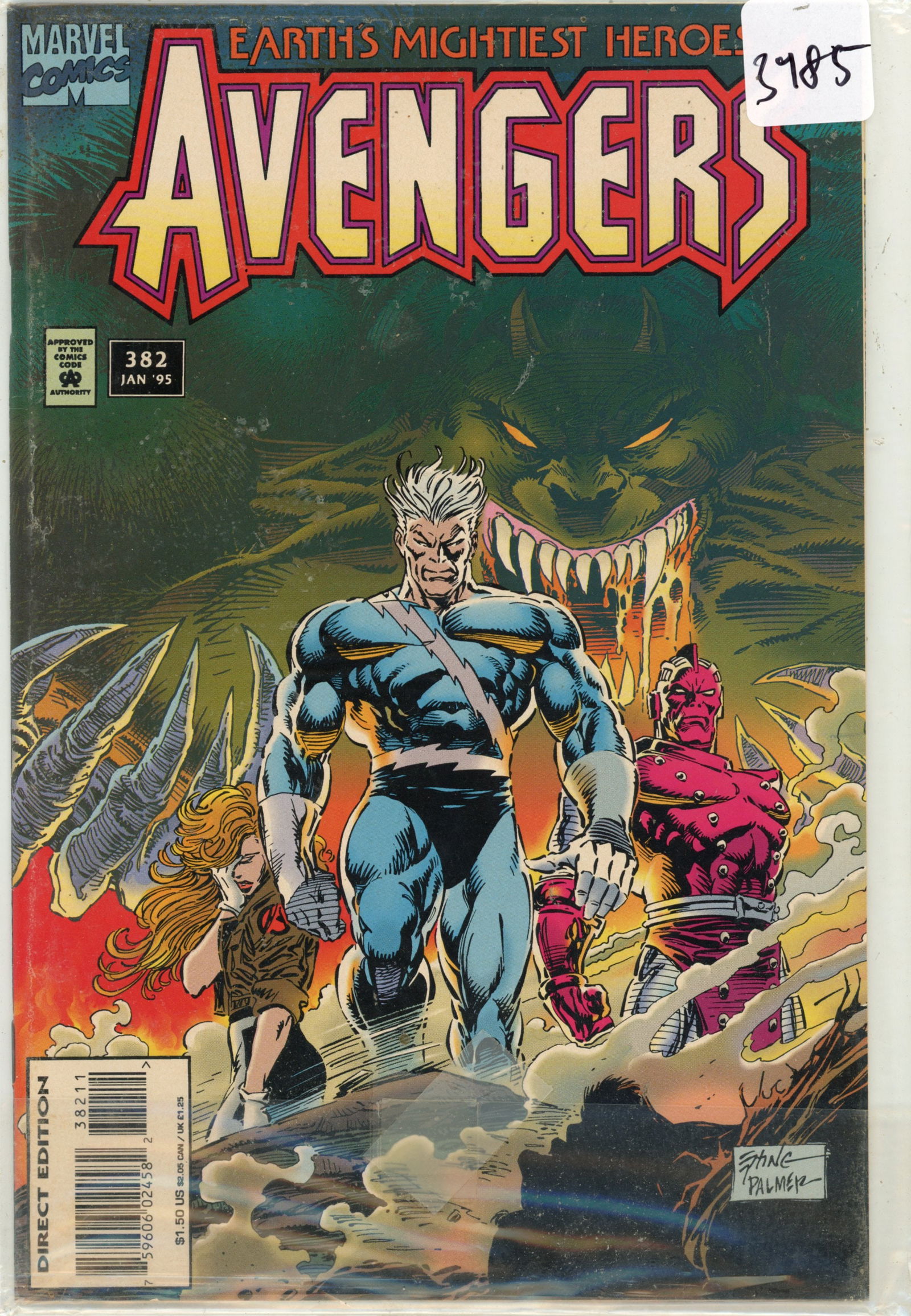 1995 Marvel Avengers Issue 382 (1 of 1)