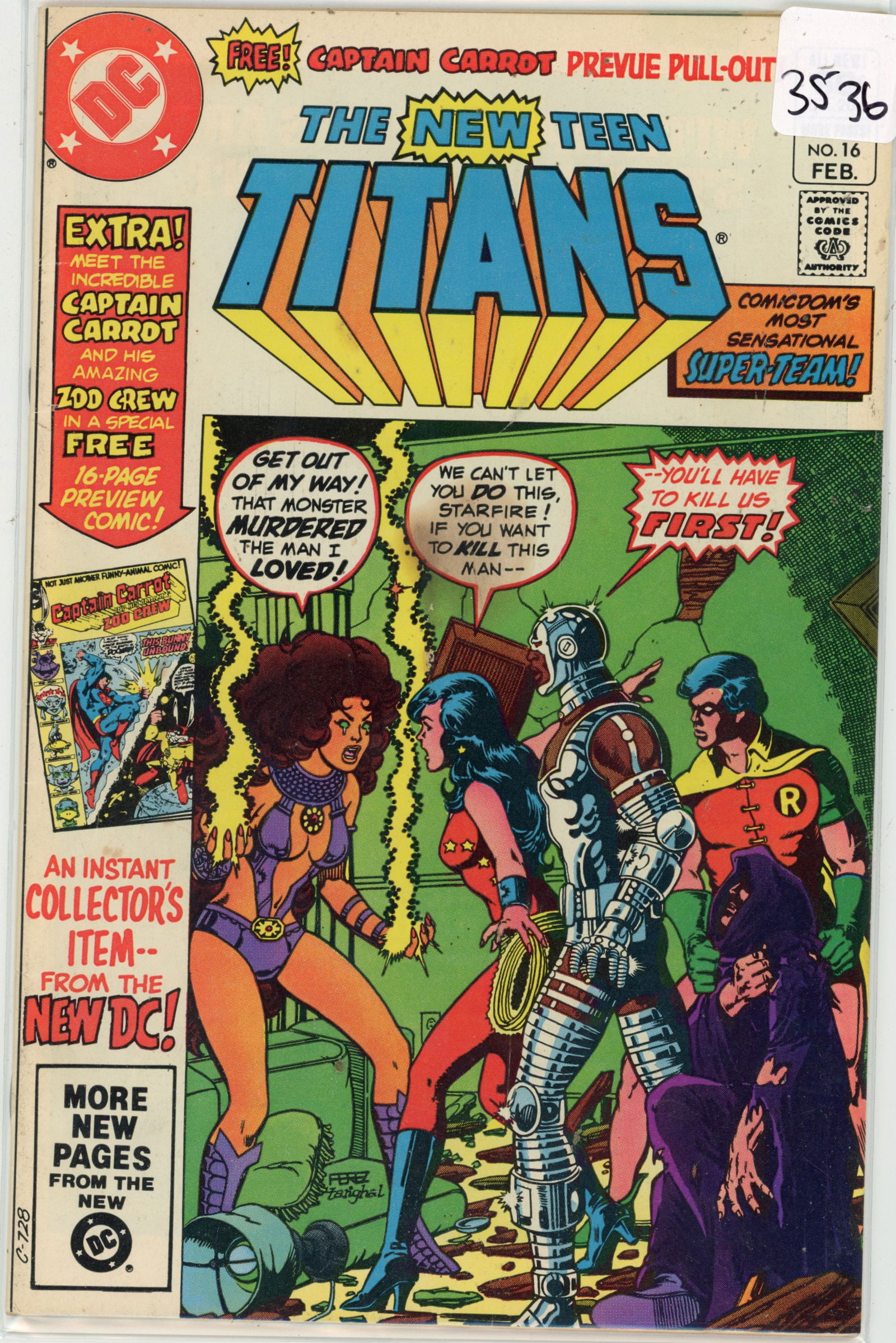 1984 DC Titans Issue 16 (1 of 1)