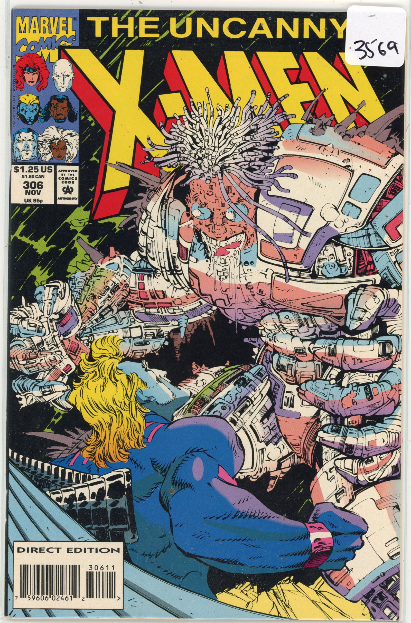 1993 Marvel X-Men Issue 306 (1 of 1)