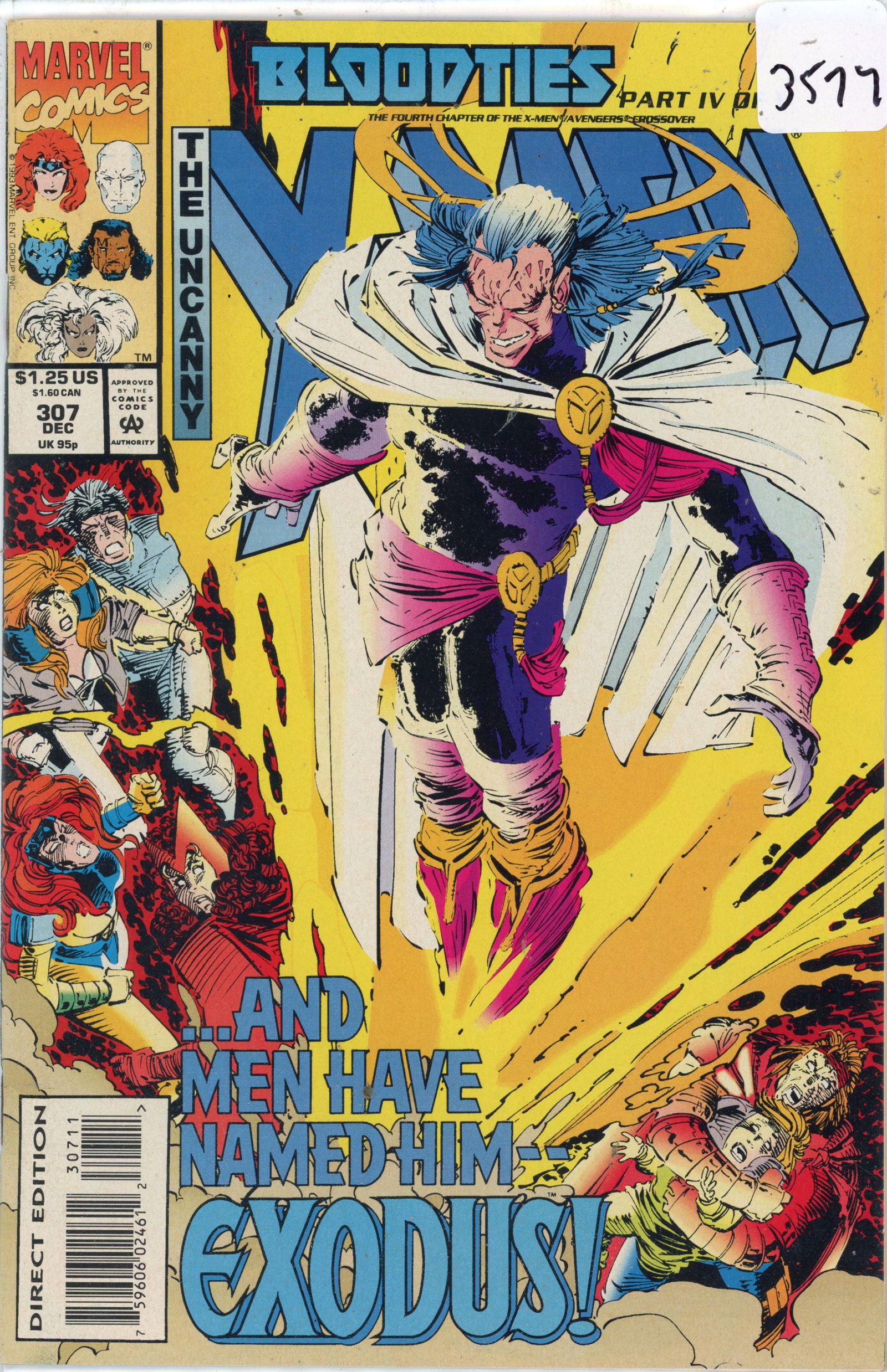 1993 Marvel X-Men Issue 307 (1 of 1)