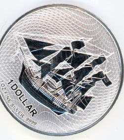 2023 Cook Islands Commemorative 1 Troy Oz .999 Fine Silver Coin