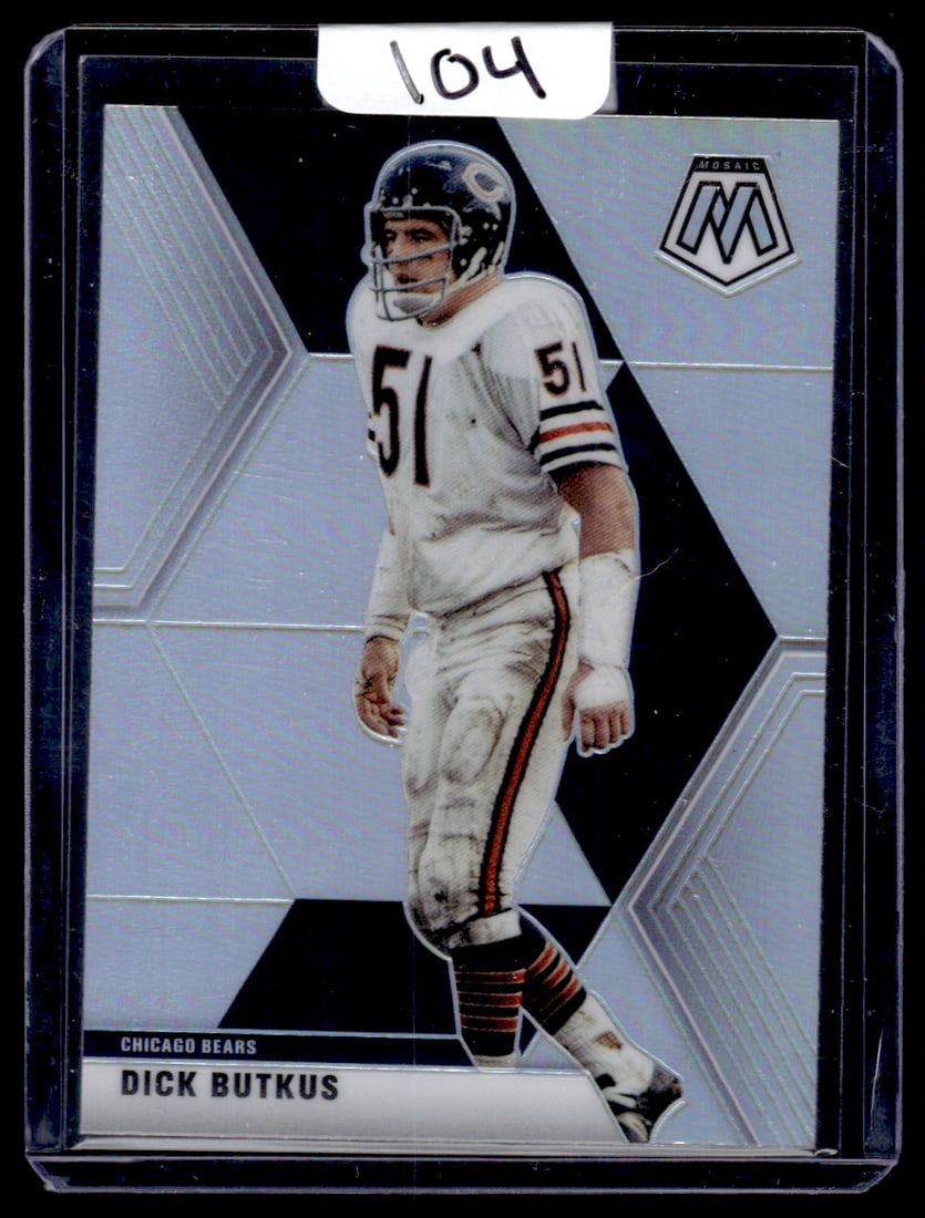 2020 Dick Butkus Panini Mosaic/Sliver Prizm: 2020 Dick Butkus Panini Mosaic/Sliver Prizm