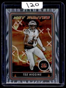 2023 Tee Higgins Panini Phoenix Hot Routes/Silver Prizm