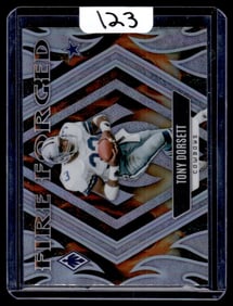 2023 Tony Dorsett Panini Phoenix Fire Forged/Silver Prizm