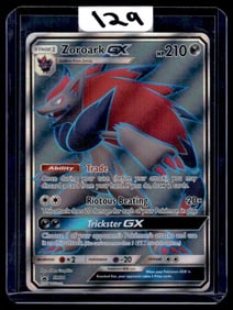 Zoroark GX - Sun & Moon Black Star Promo - Full Art Pokemon Card