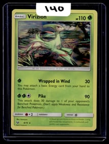 Virizion - Shining Legends - Holo Pokemon Card