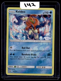 Keldeo - Shining Legends - Reverse Holo Pokemon Card
