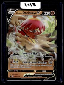 Hisuian Decidueye V - Sword & Shield Black Star Promo Pokemon Card