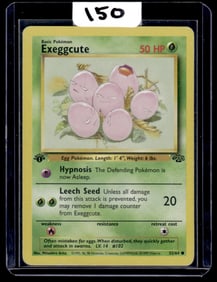 Exeggcute - Jungle - 1st Edition Pokemon Card