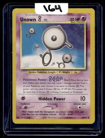 Unown [B] - Neo Revelation Pokemon Card
