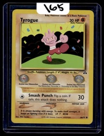 Tyrogue - Neo Discovery Pokemon Card