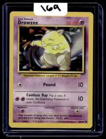 Drowzee - Base Set Pokemon Card