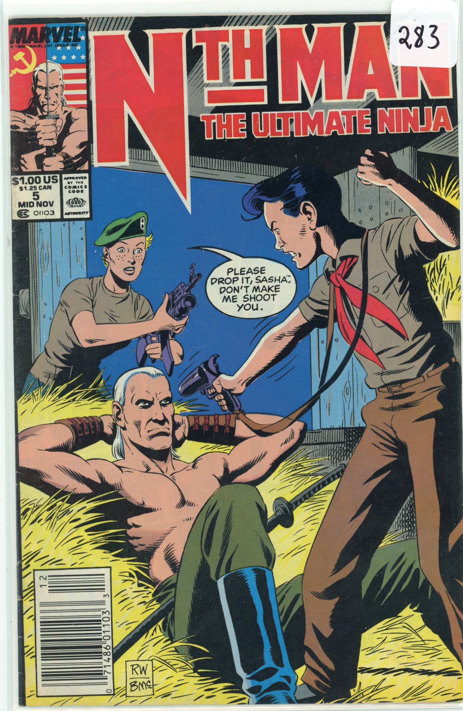 1989 Marvel Nth Man Issue 5 (1 of 1)