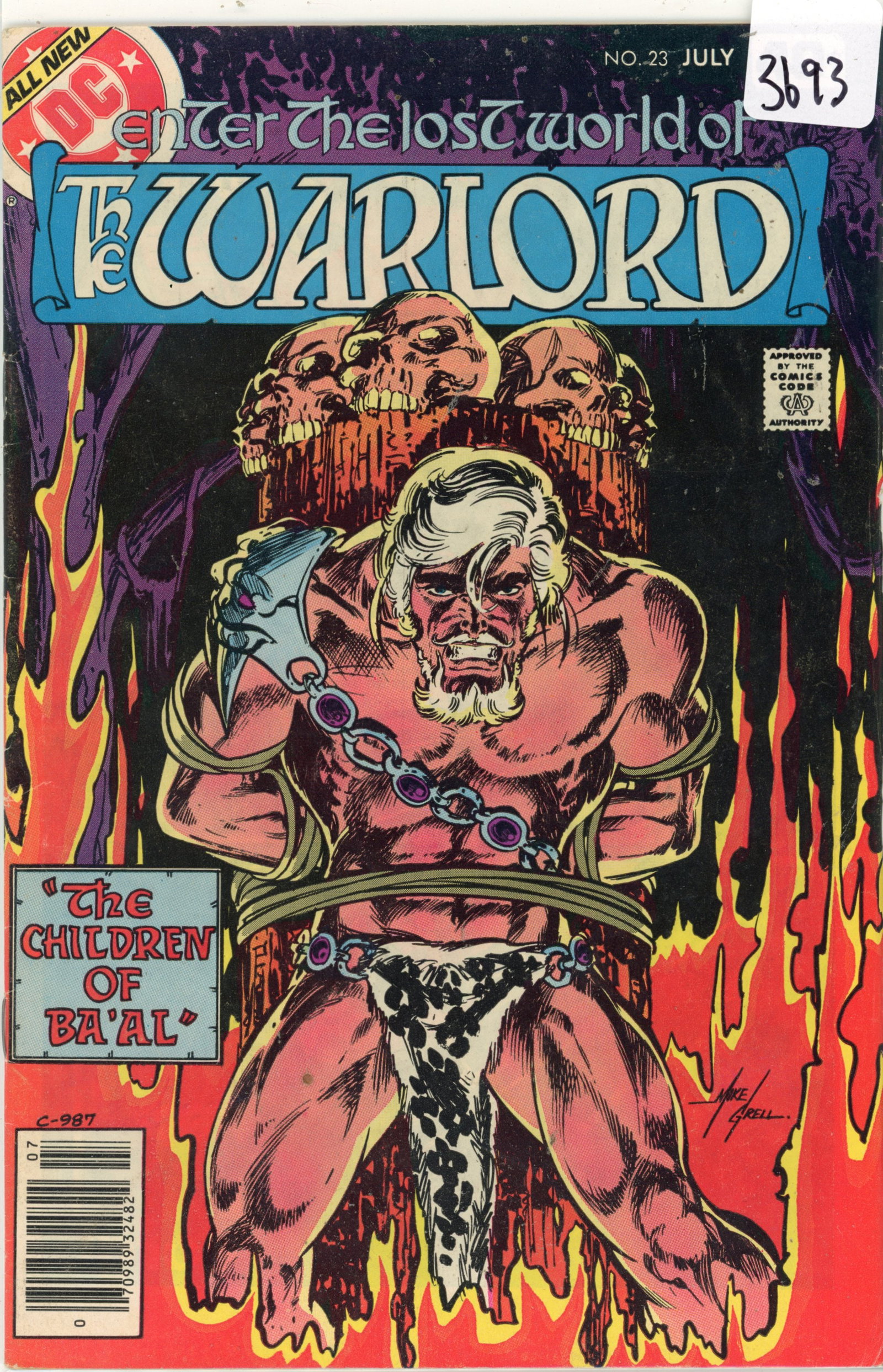 1978 DC Warlord Issue 23 (1 of 1)