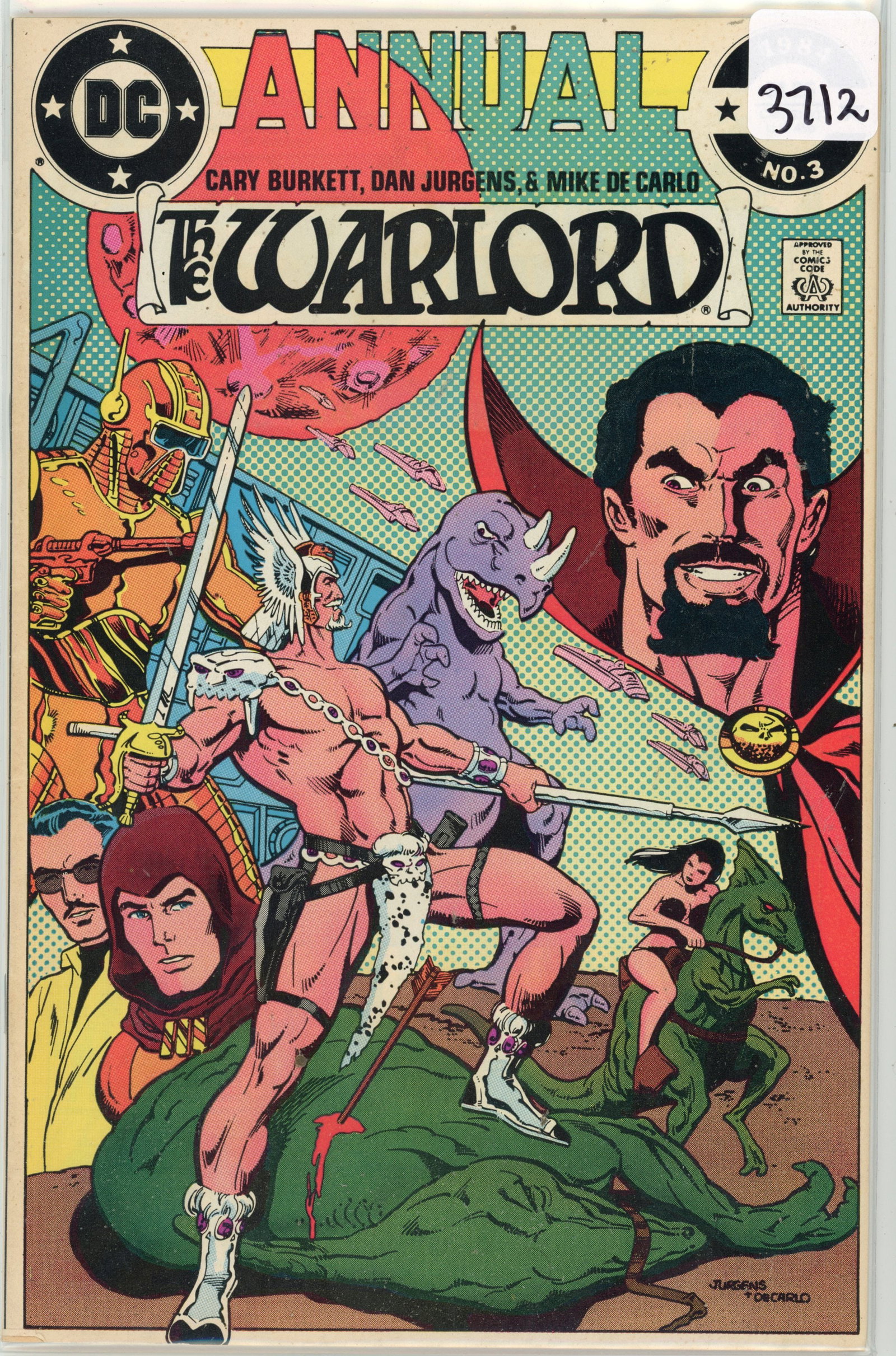 1984 DC Warlord Issue 3 (1 of 1)