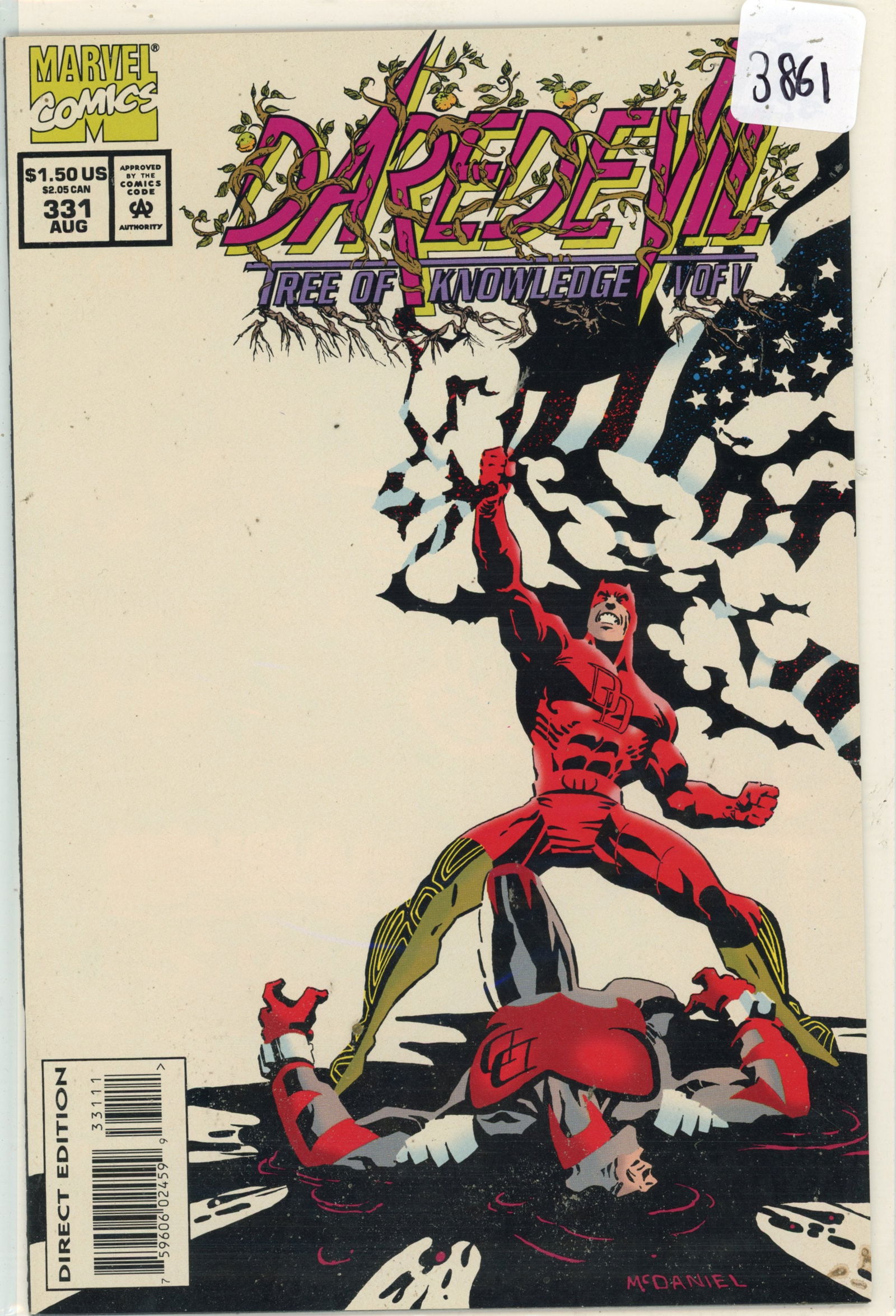1994 Marvel Daredvil Issue 331 (1 of 1)