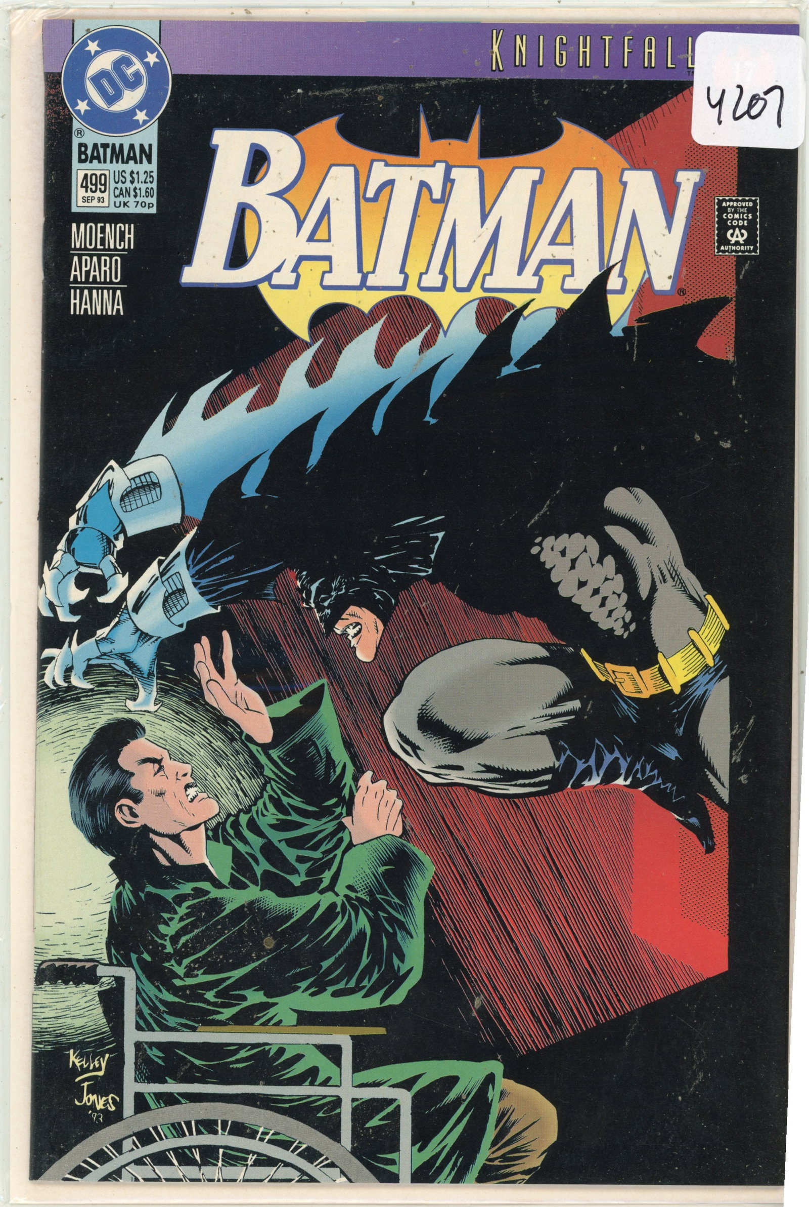 1993 DC Batman Issue 499 (1 of 1)