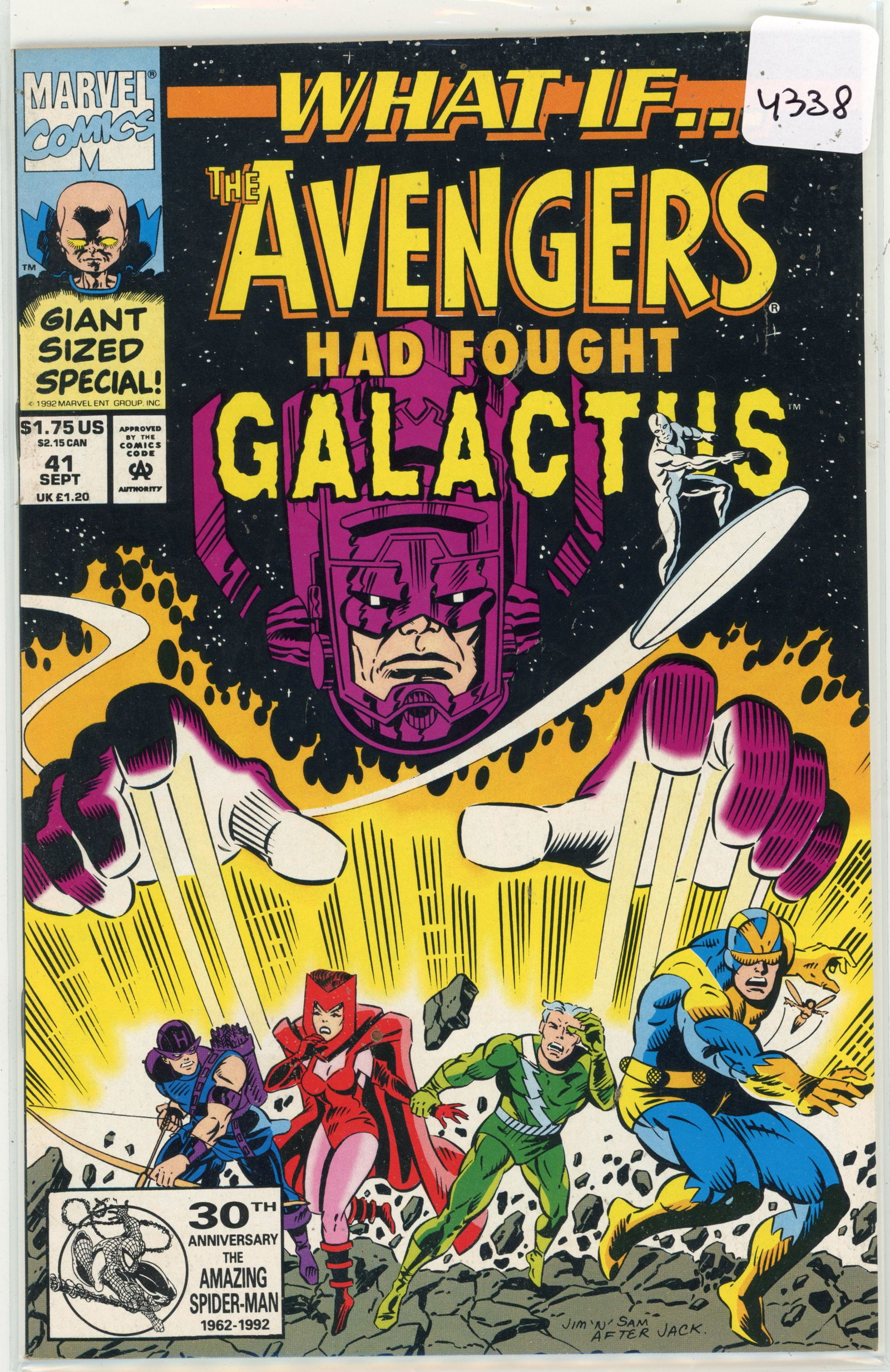 1992 Marvel Avenger Issue 41 (1 of 1)