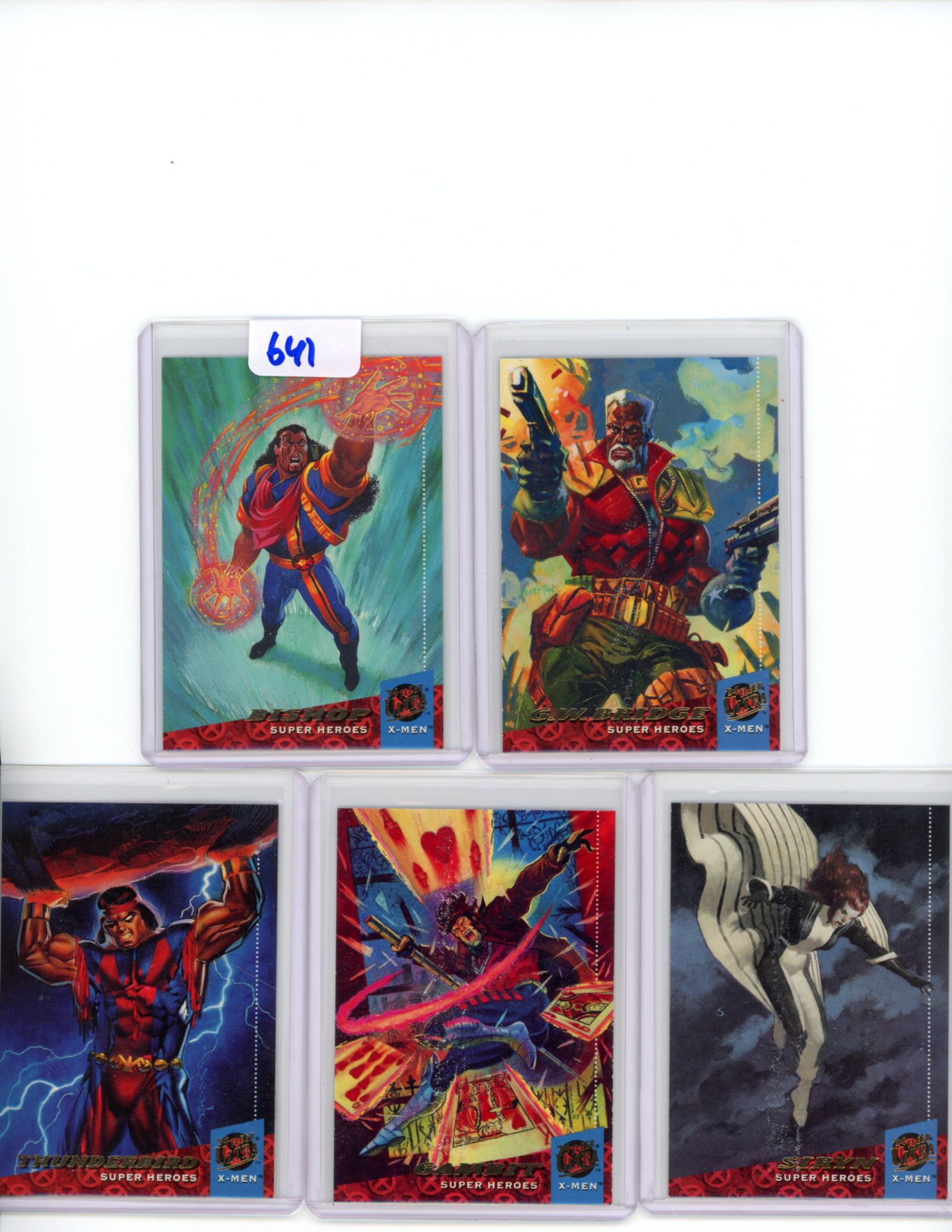 Lot of 5 X-Men Fleer Ultra Issue (1 of 1)