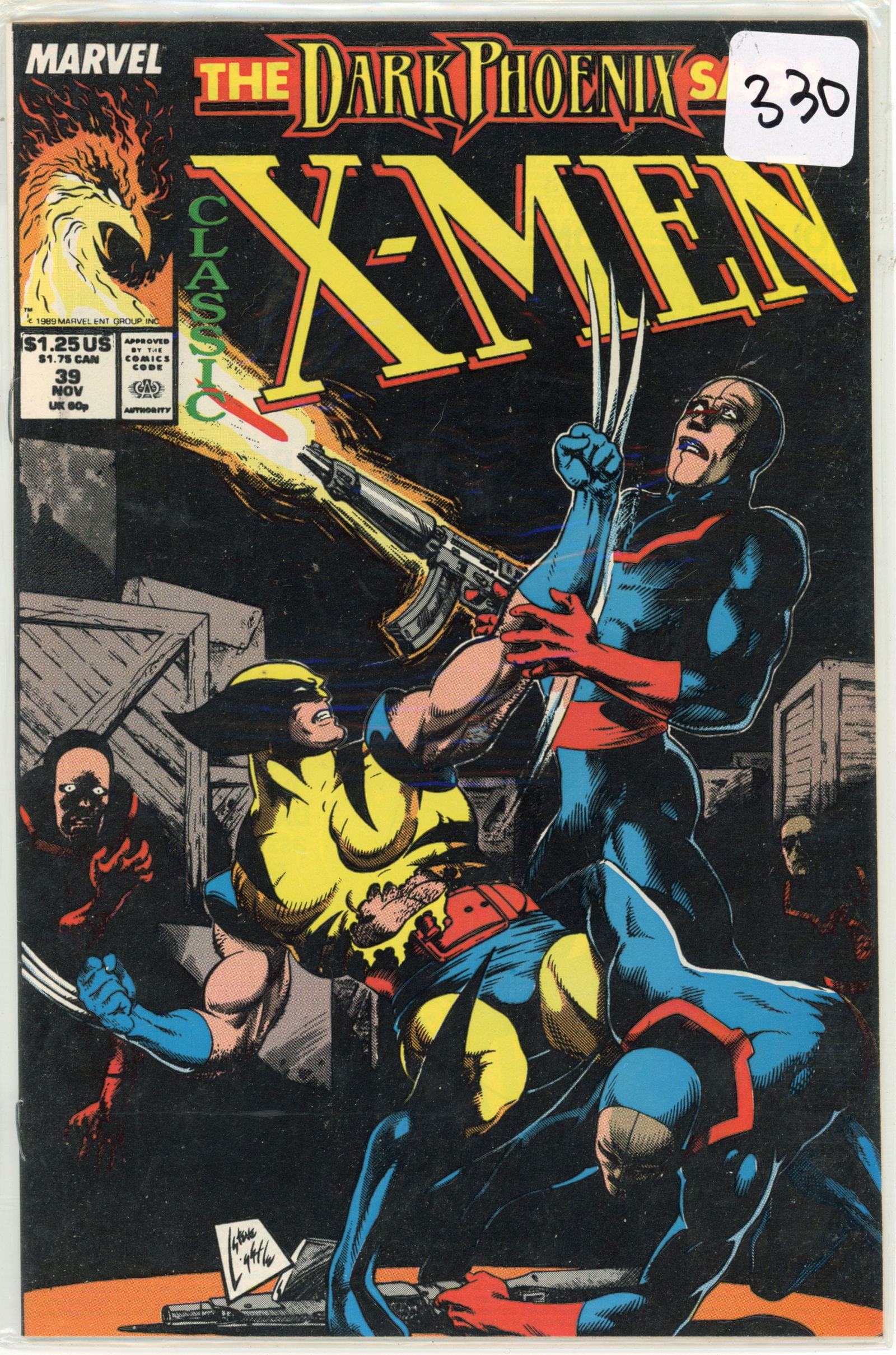 1989 Marvel X-MEN Issue 39 (1 of 1)