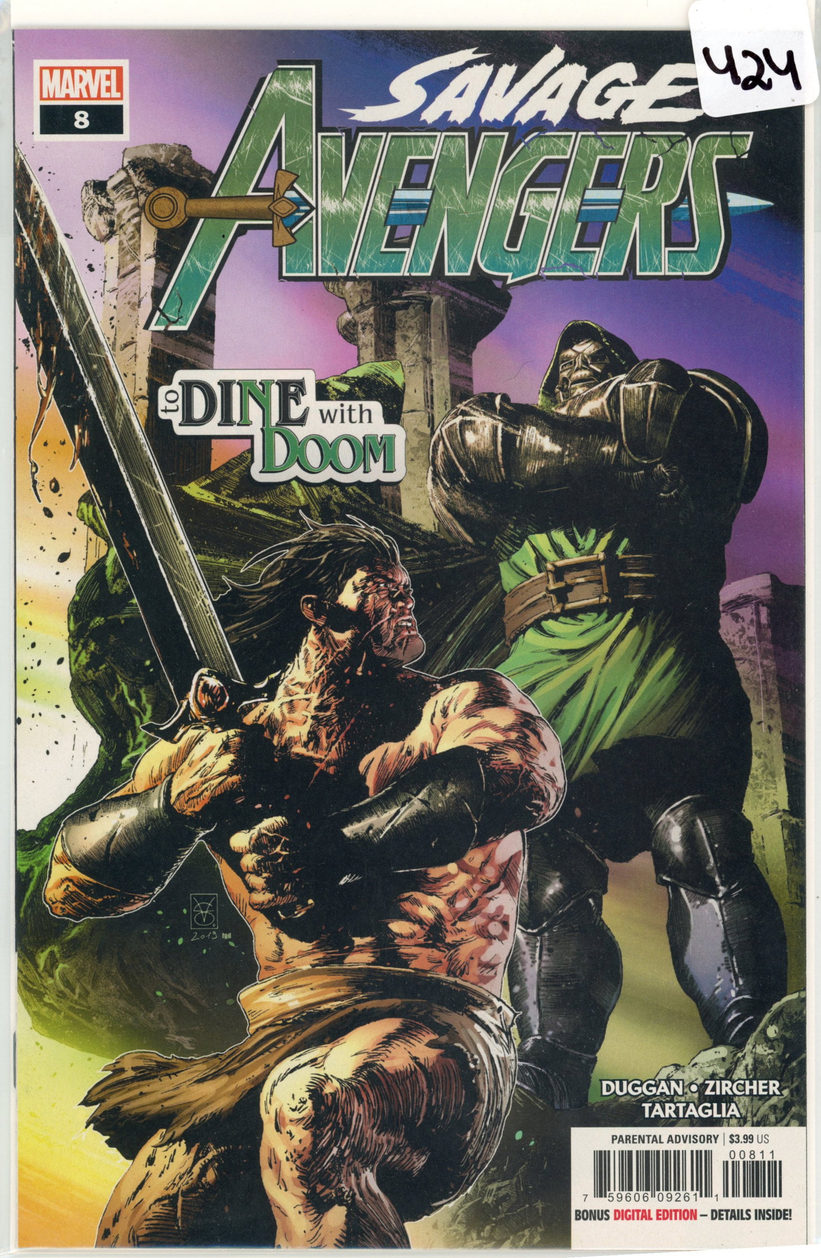 2019 Marvel Savage Avengers Issue 8 (1 of 1)