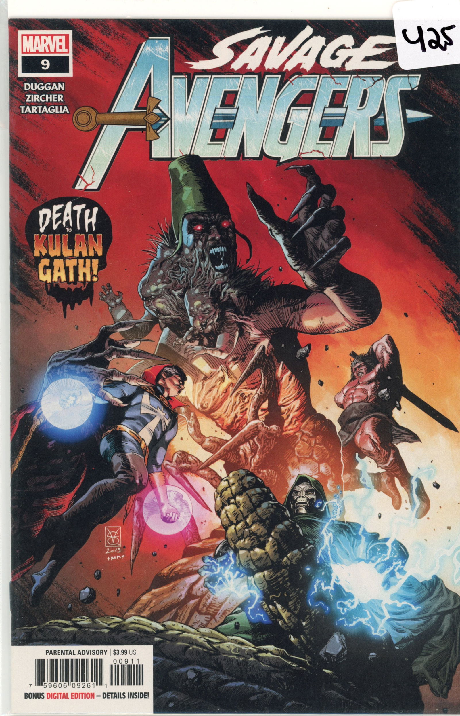 2019 Marvel Savage Avengers Issue 9 (1 of 1)