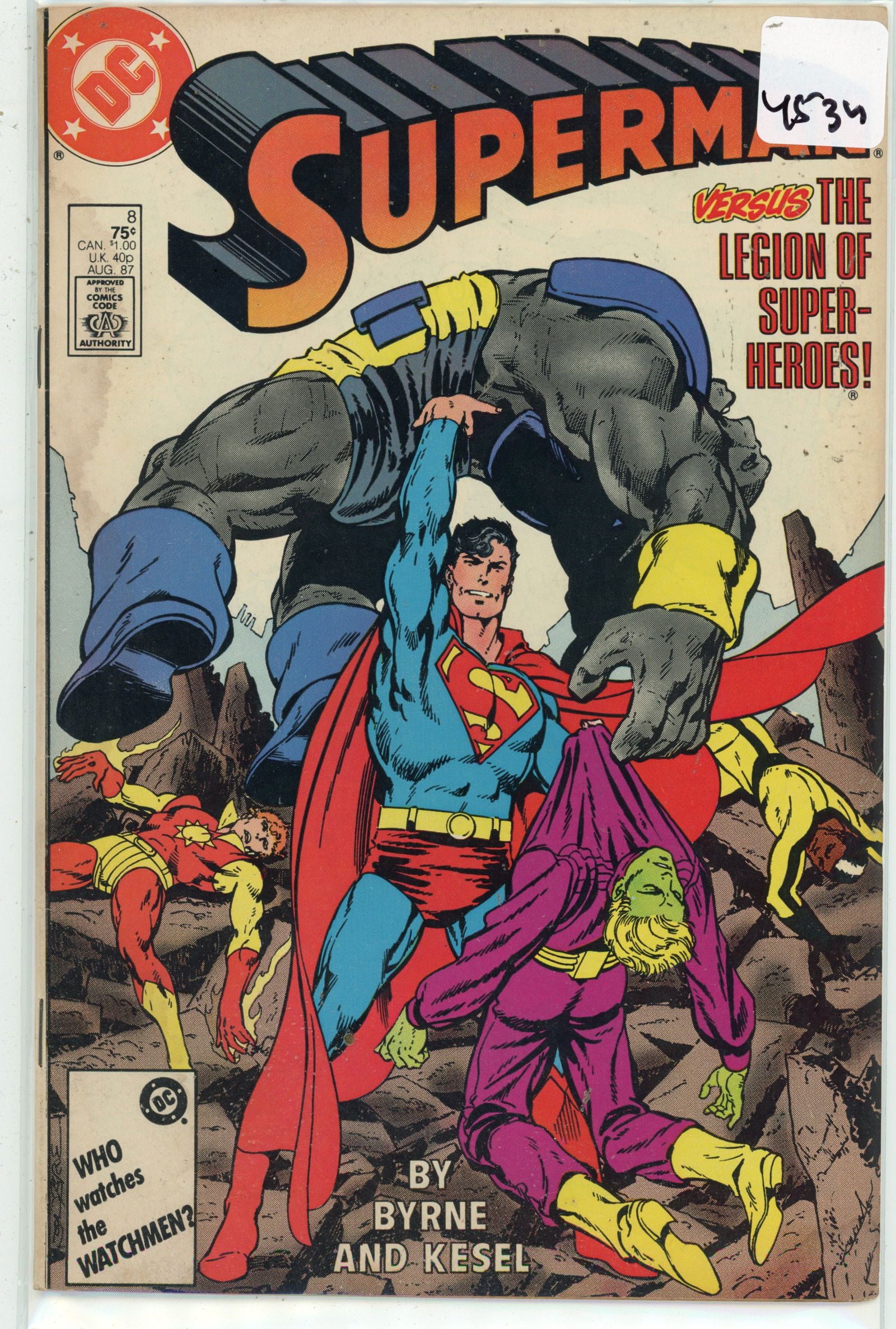 1987 DC Suprman Issue 8 (1 of 1)