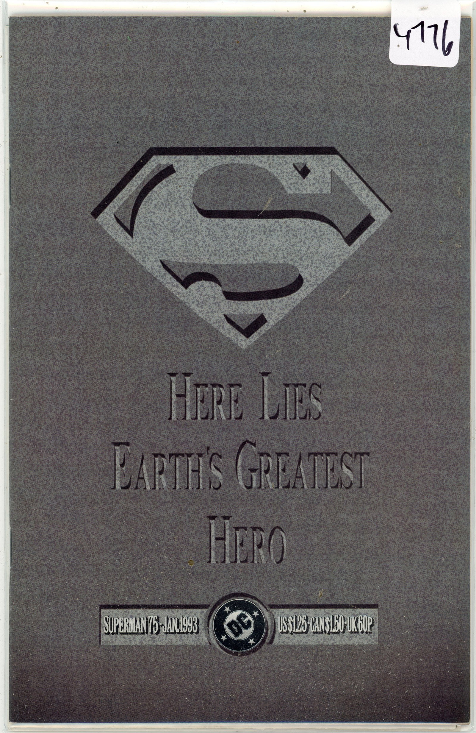 1993 DC Superman Issue 75 (1 of 1)