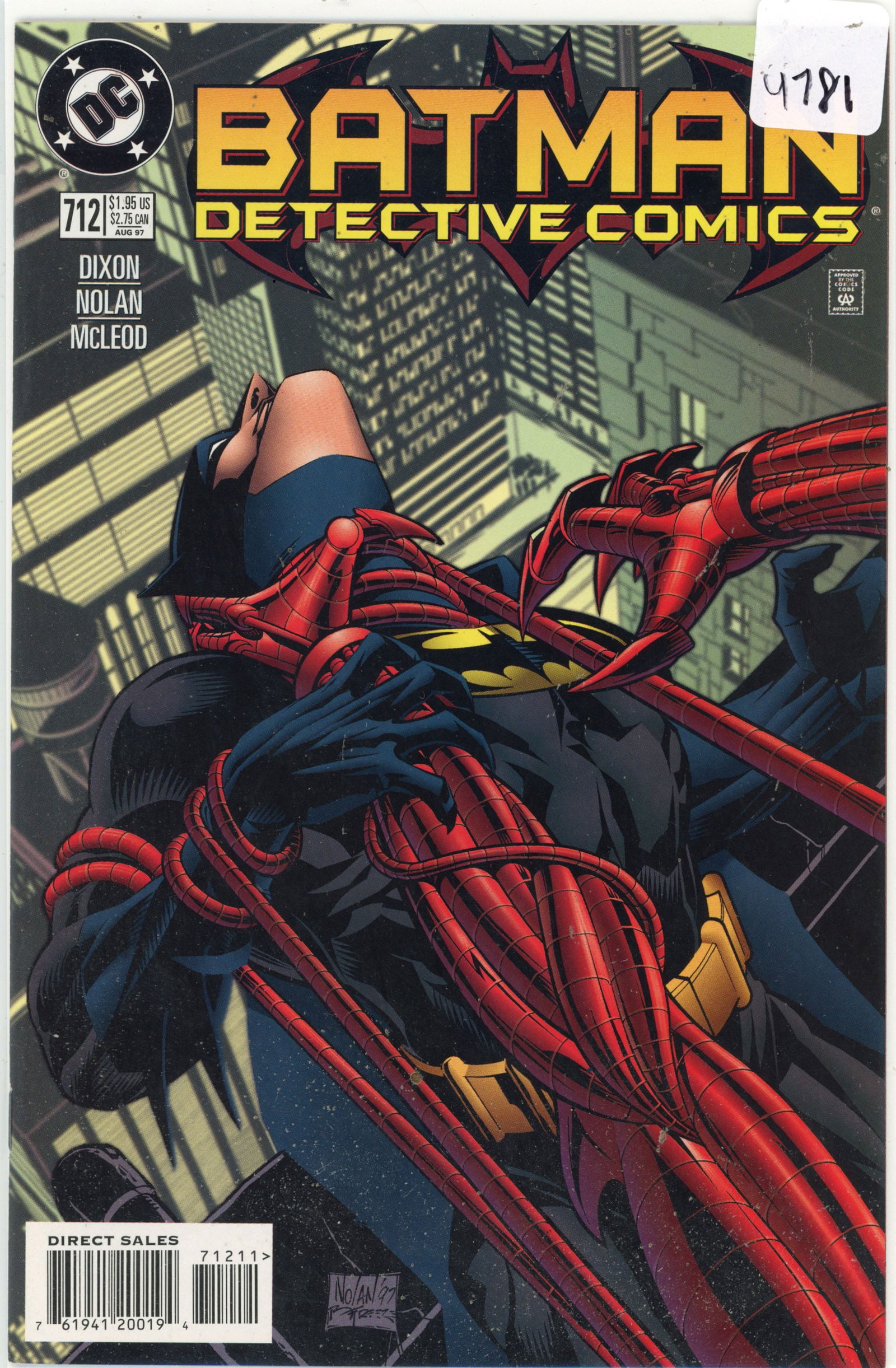 1997 DC Batman Issue 712 (1 of 1)