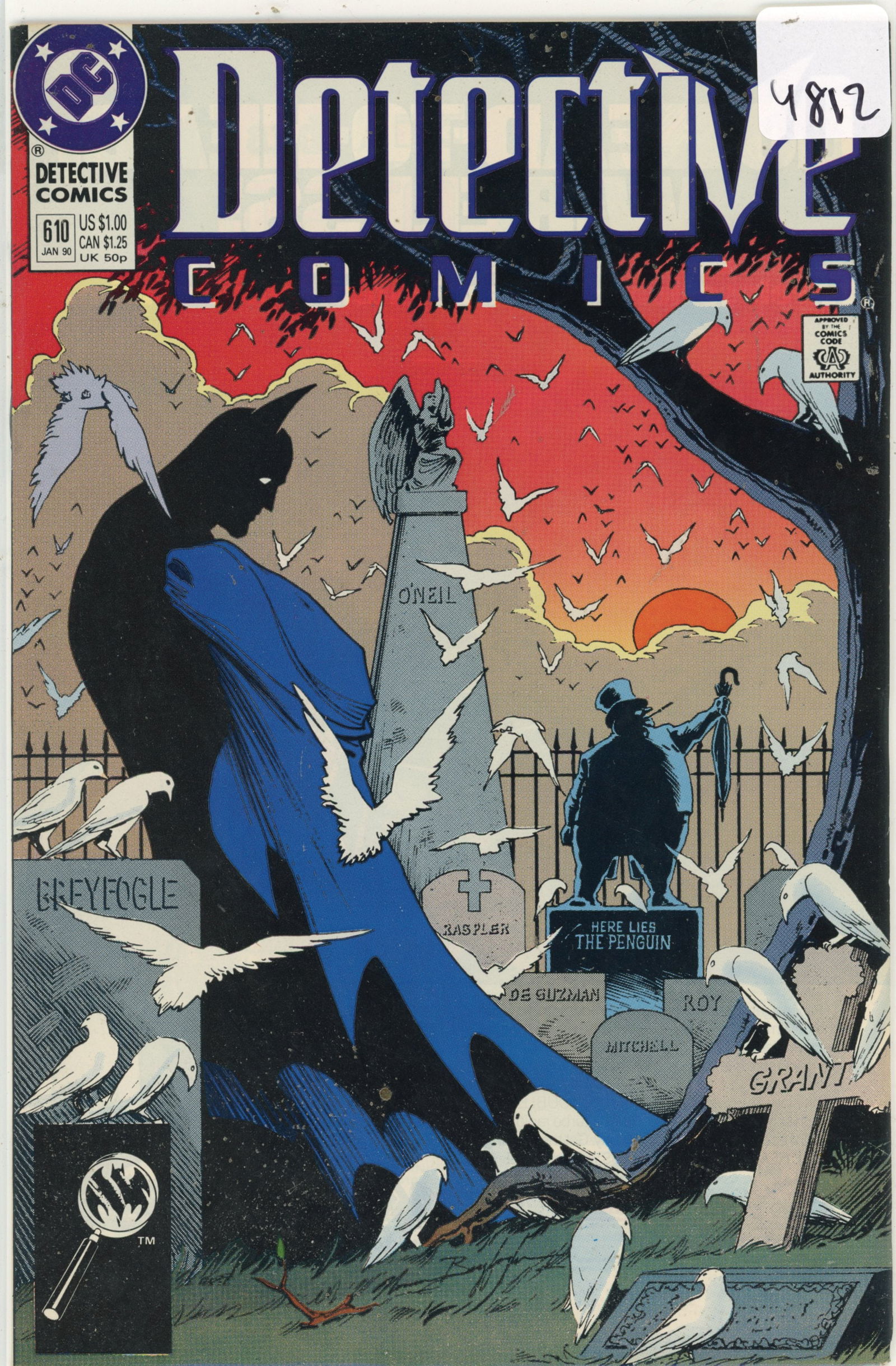 1990 DC Detective Issue 610 (1 of 1)