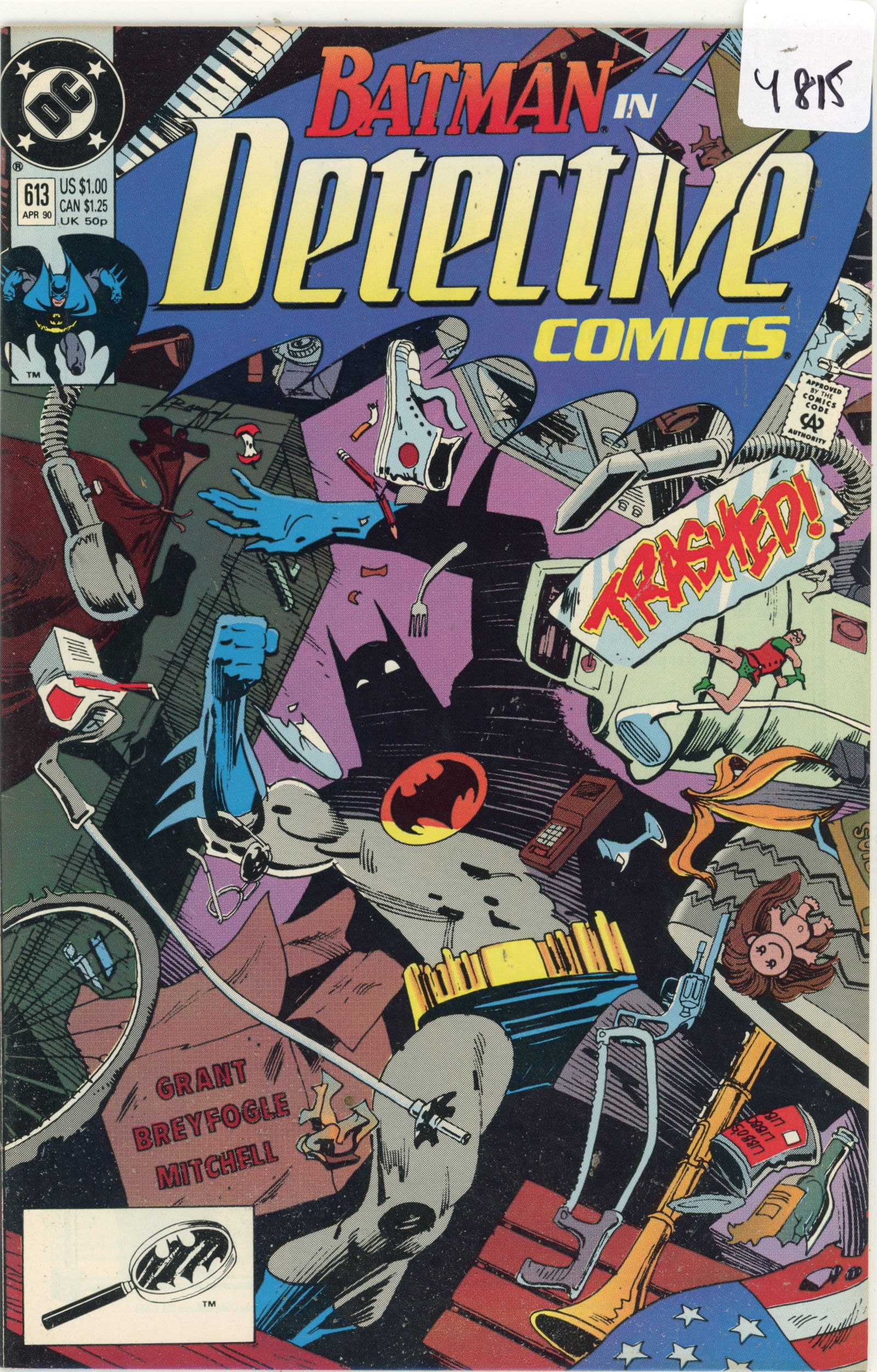 1990 DC Detective Issue 613 (1 of 1)