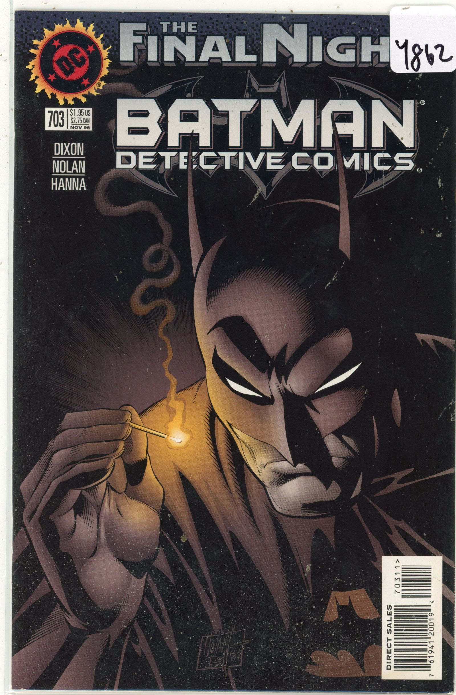 1995 DC Batman Issue 703 (1 of 1)