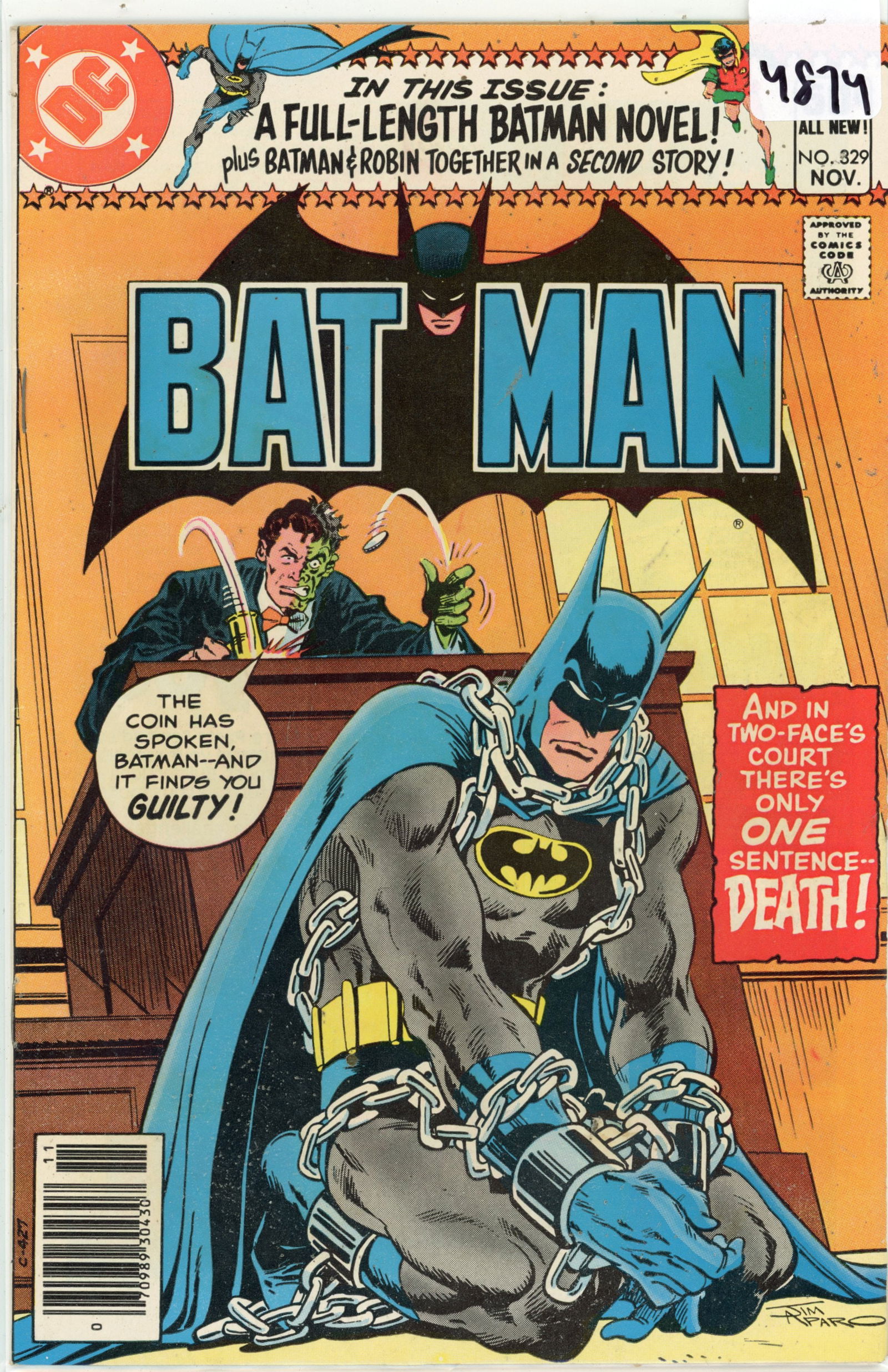 1981 DC Batman Issue 329 (1 of 1)
