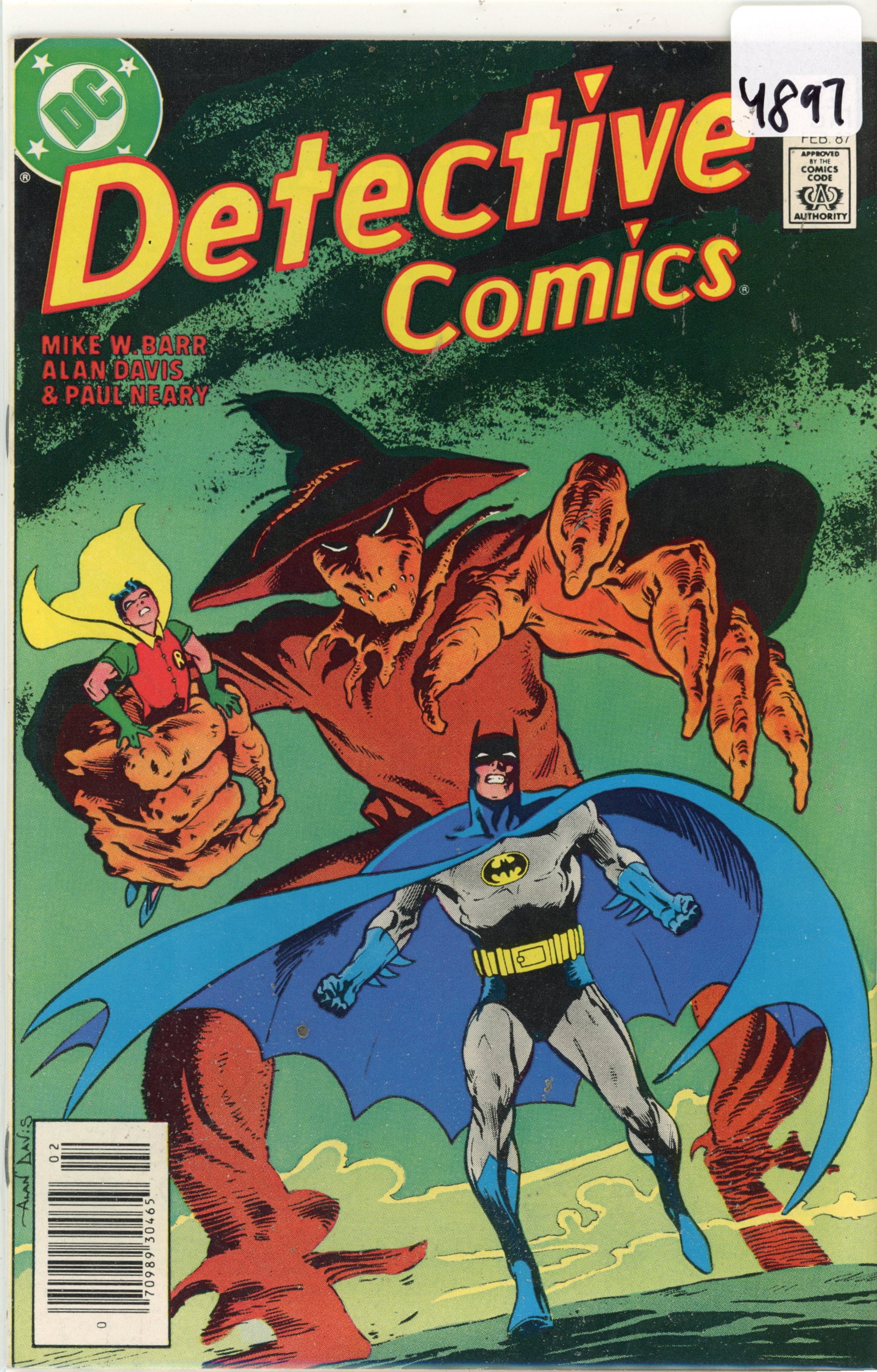 1987 DC Detective Issue 571 (1 of 1)