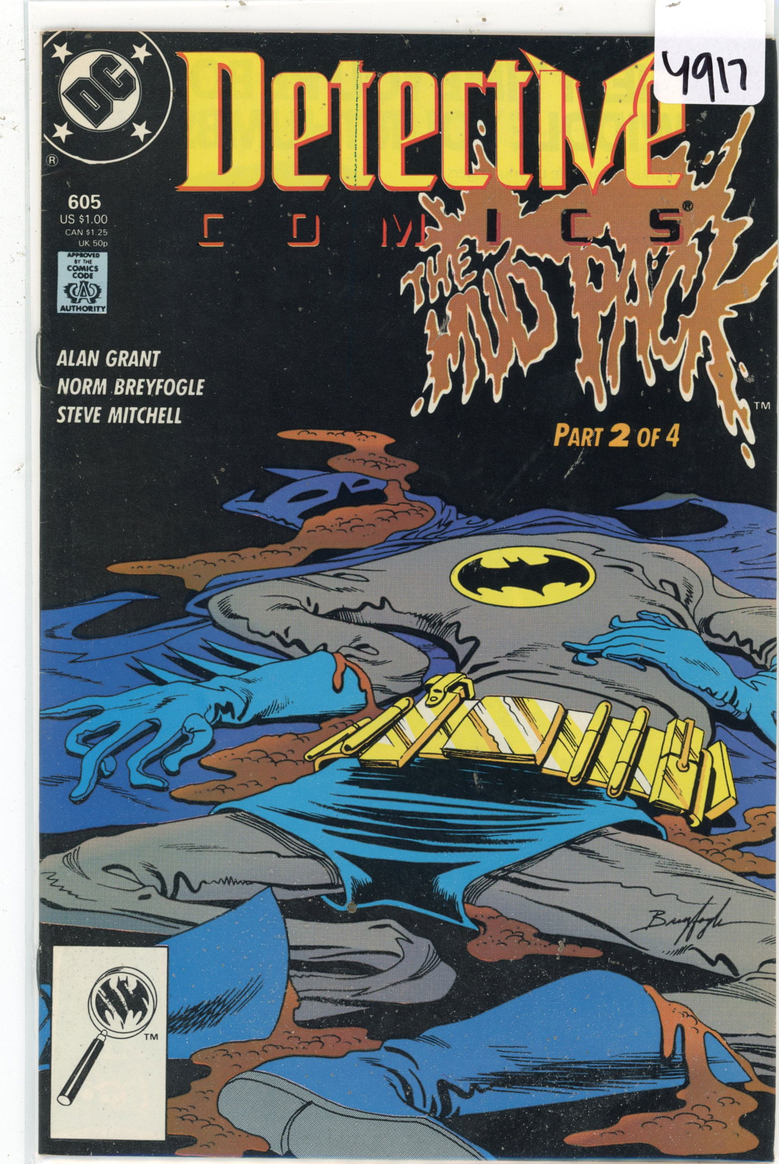 1989 DC Detctive Issue 605 (1 of 1)