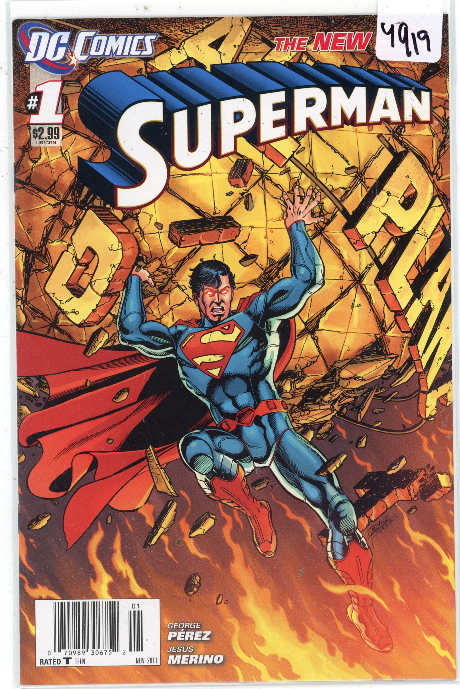2011 DC Superman Issue 1 (1 of 1)