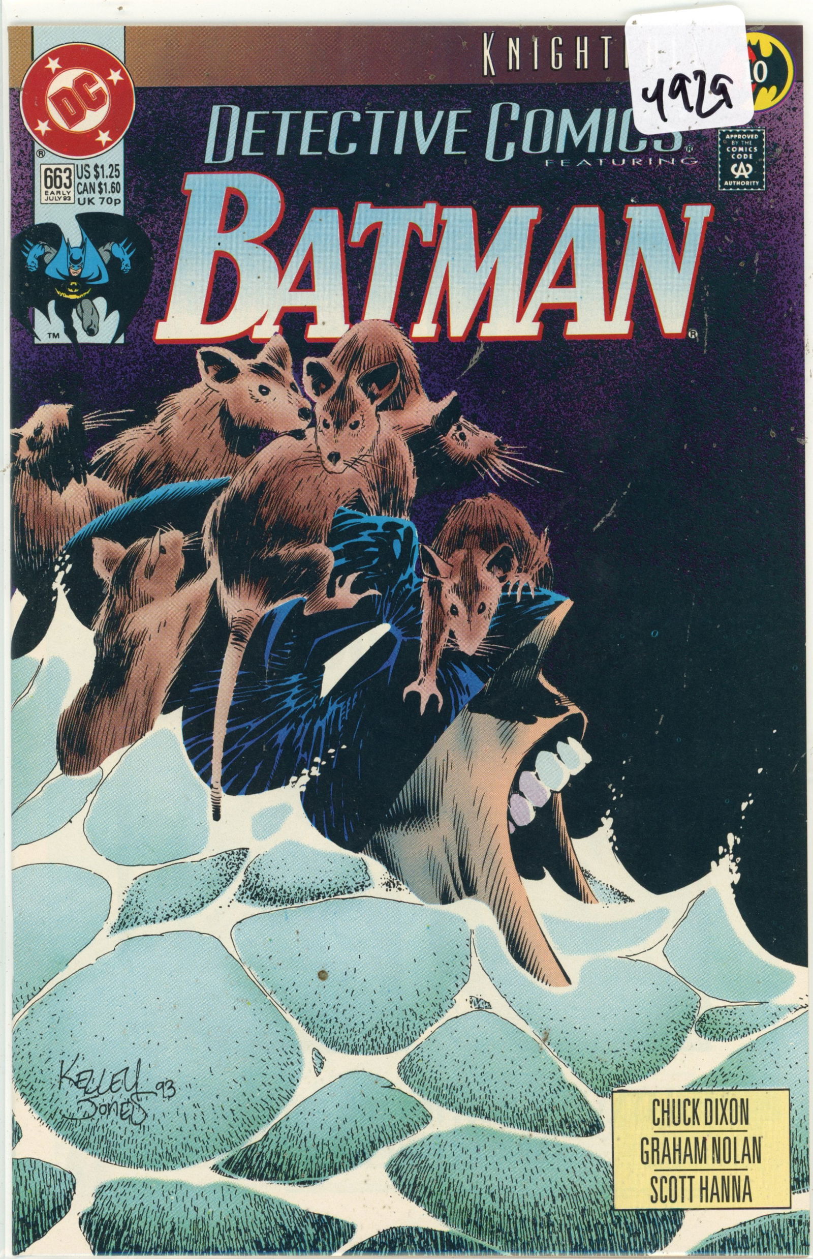 1993 DC Batman Issue 663 (1 of 1)