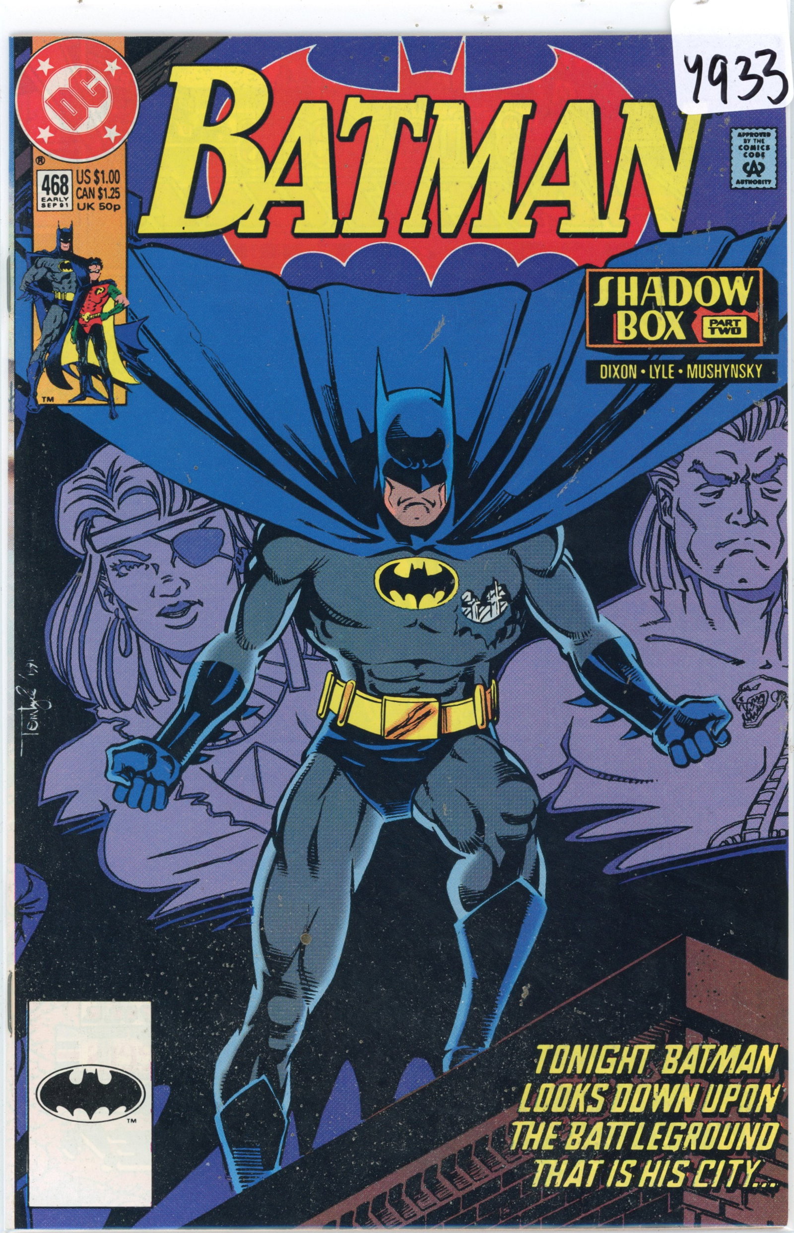 1991 DC Batman Issue 468 (1 of 1)