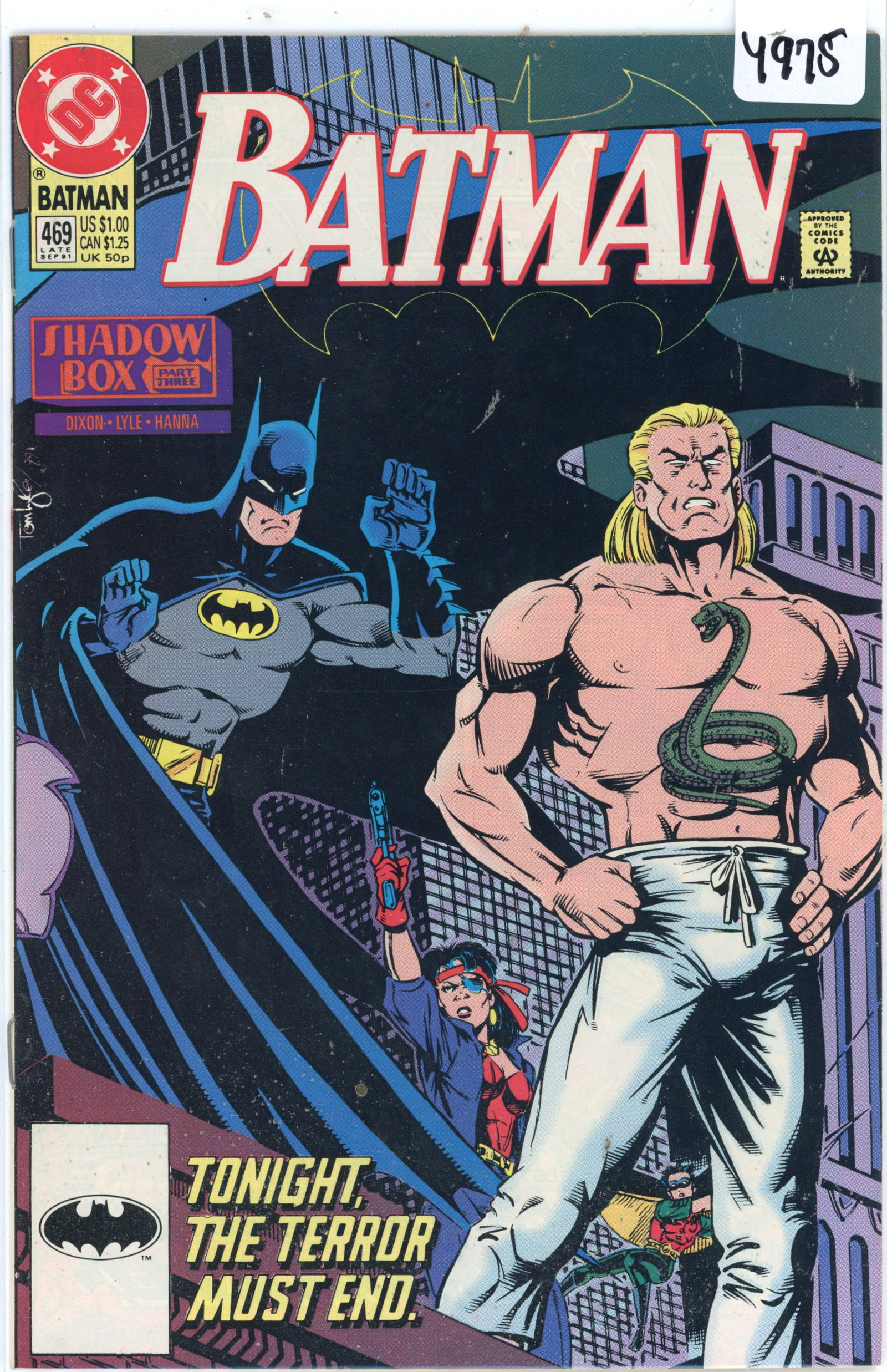 1991 DC Batman Issue 469 (1 of 1)