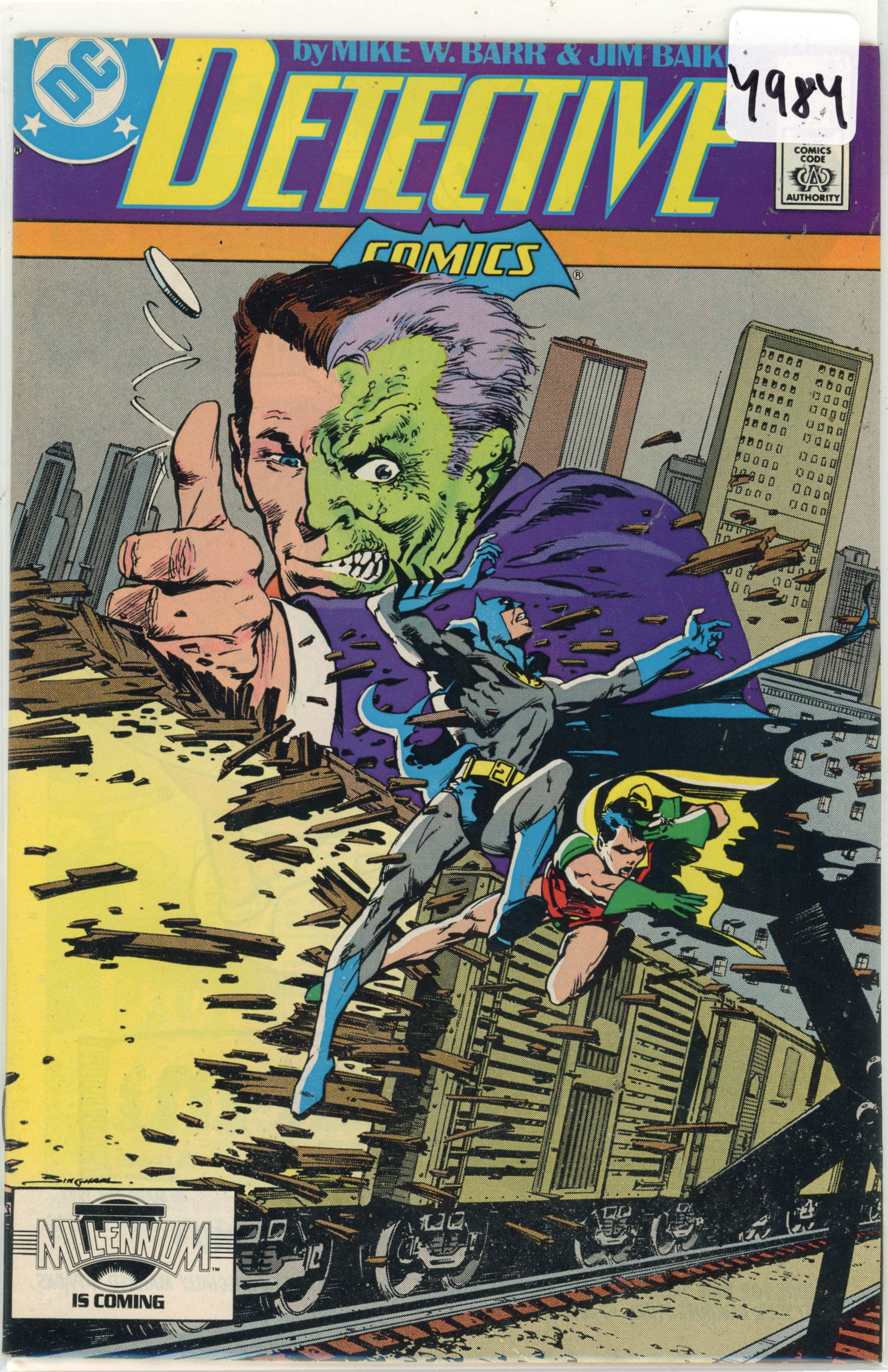 1987 DC Dtective Issue 580 (1 of 1)