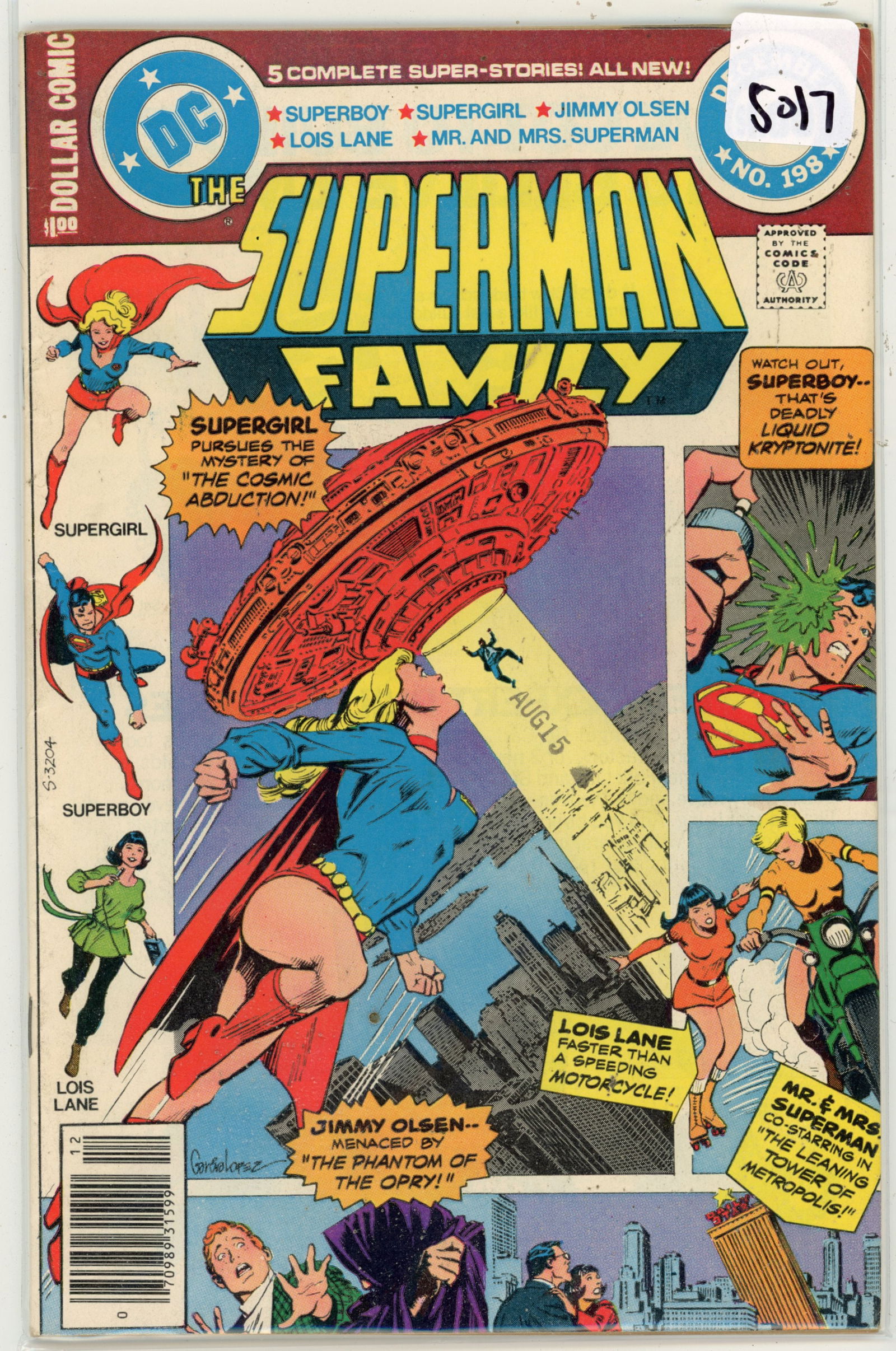 1980 DC Superman Family Issue 198 (1 of 1)